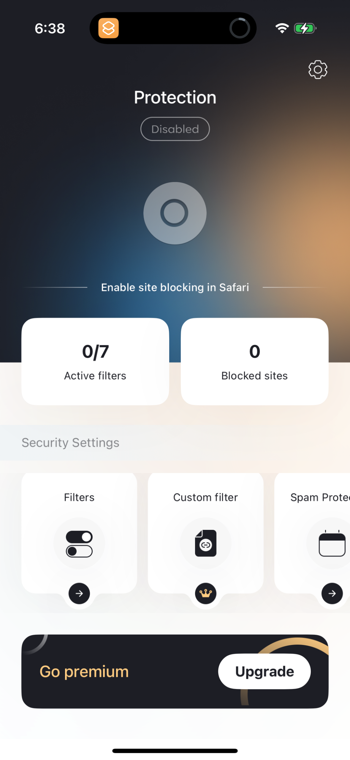 spherios app screenshot 1