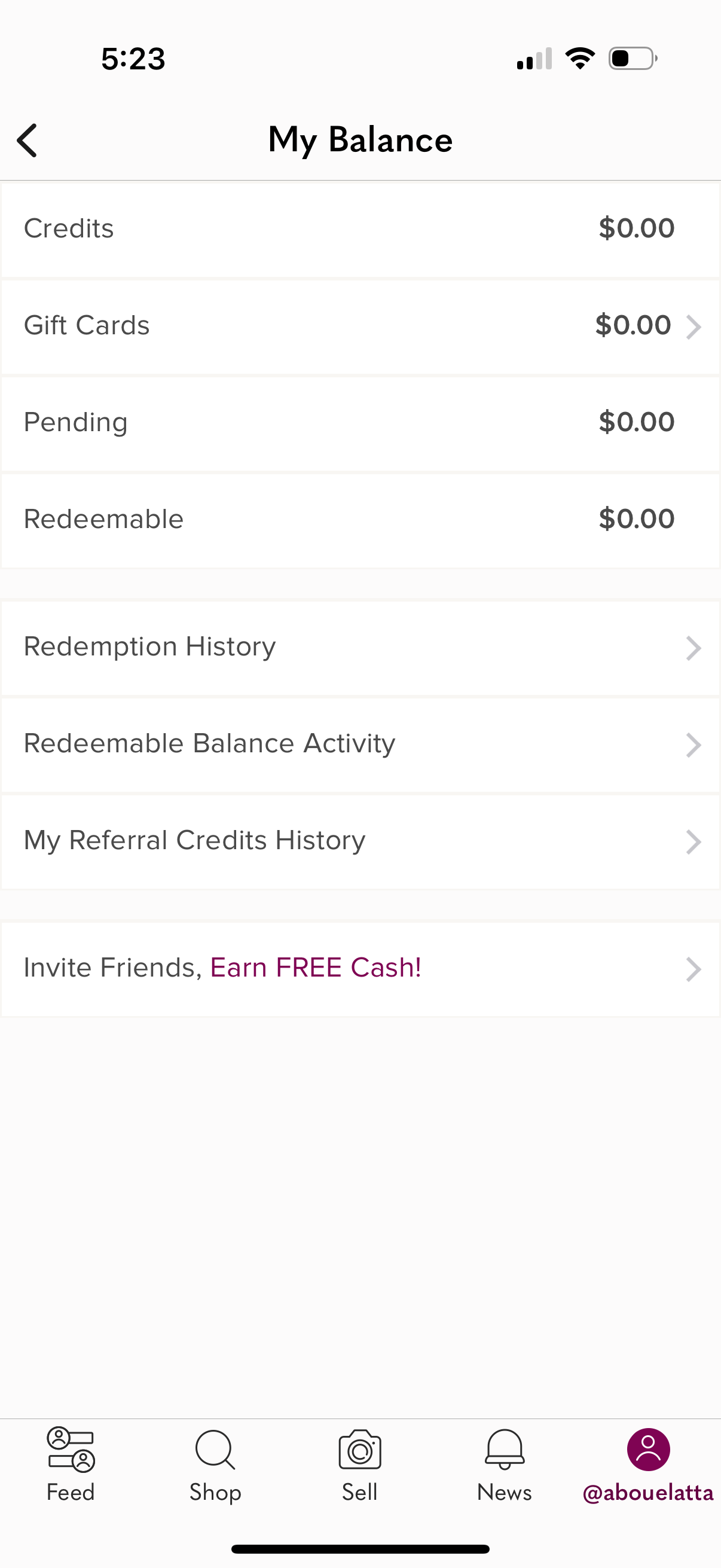 poshmark app screenshot 2