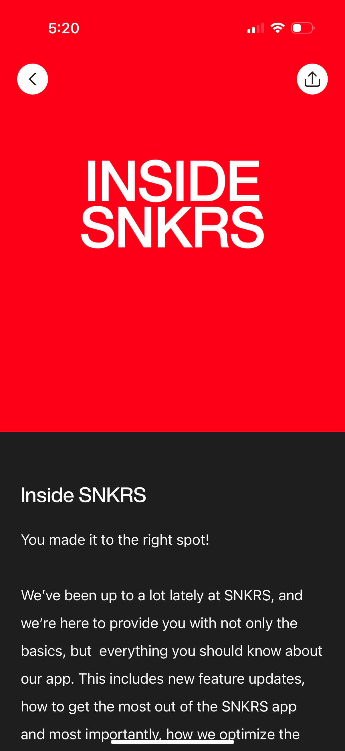 snkrs app screenshot 15