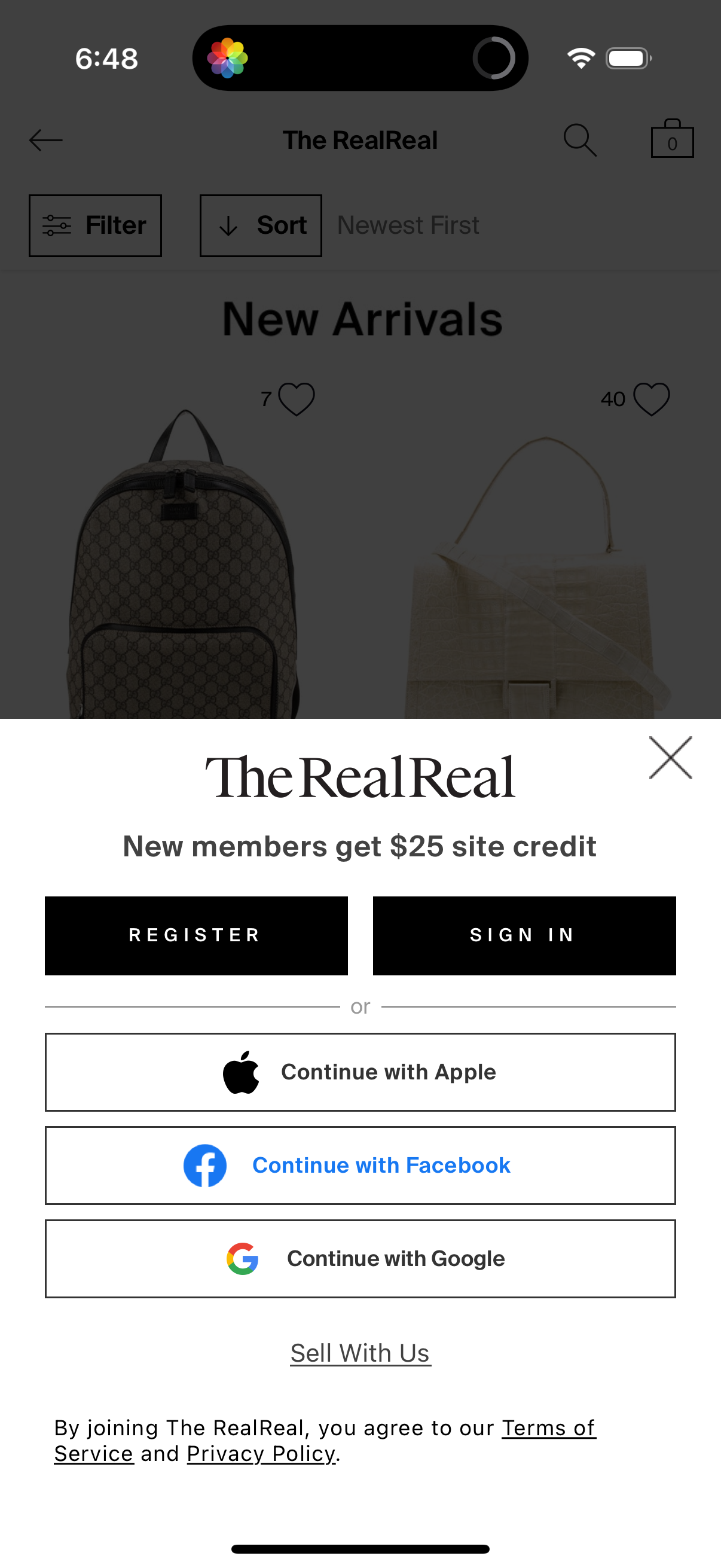 the-realreal app screenshot 15