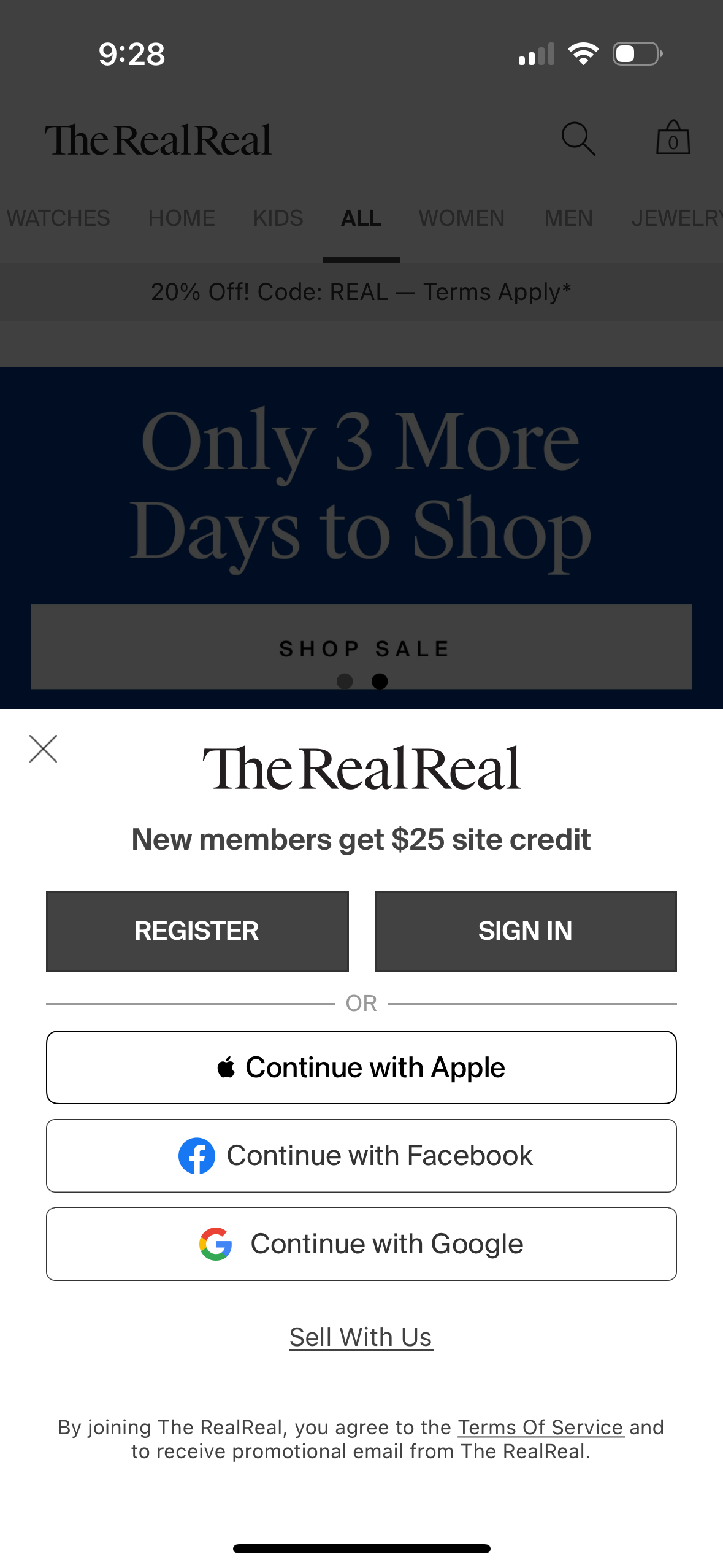 the-realreal app screenshot 40