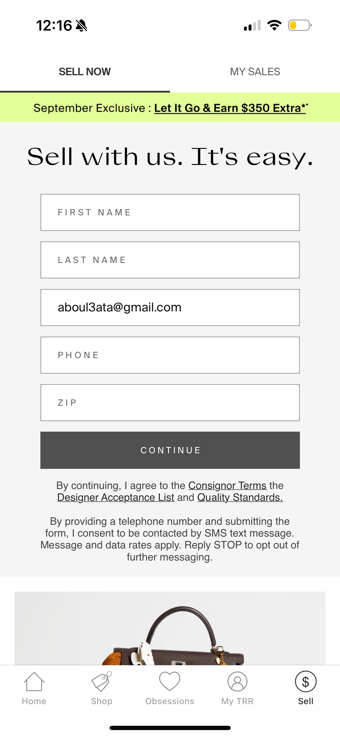 the-realreal app screenshot 35