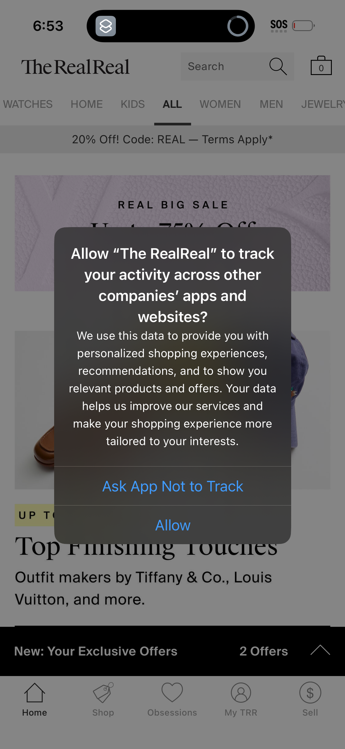 the-realreal app screenshot 10