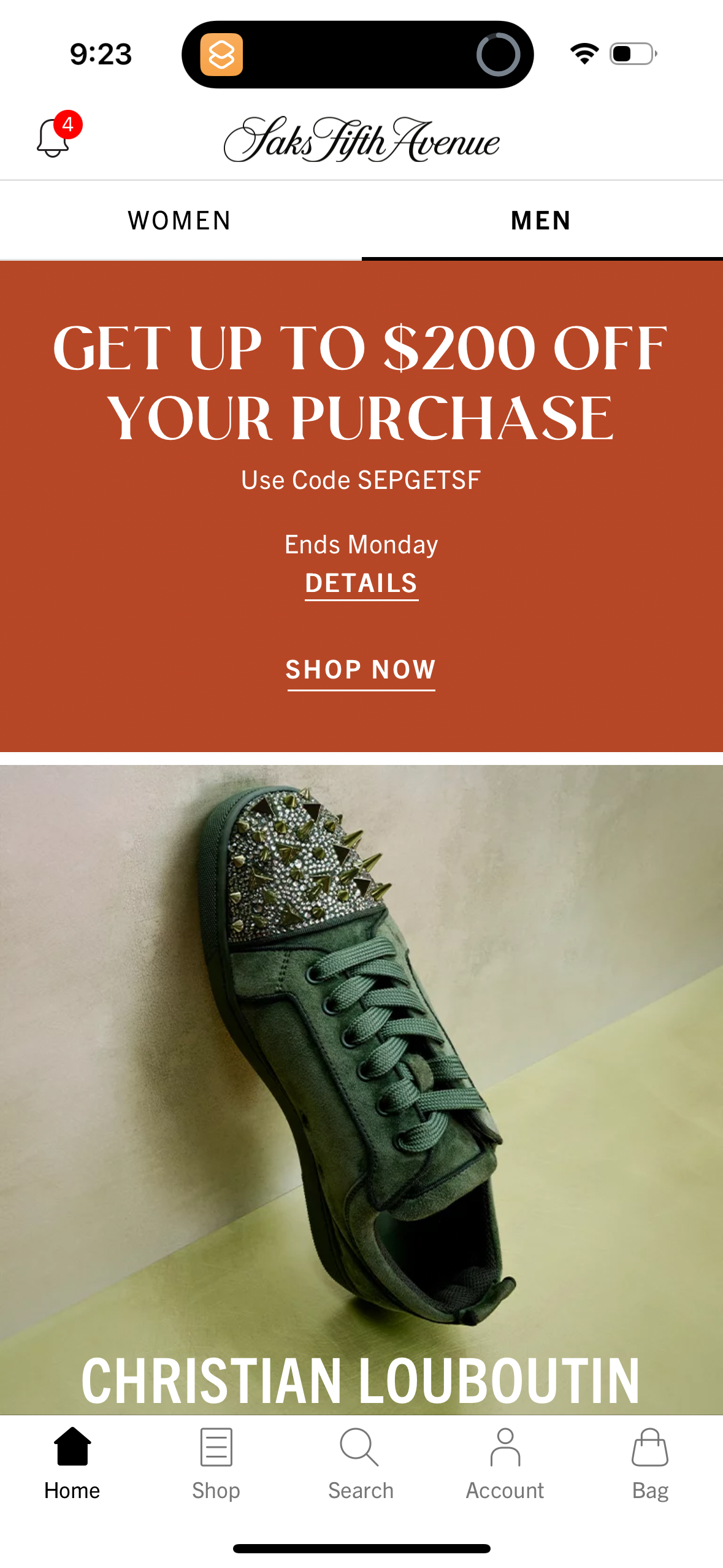 saks app screenshot 14