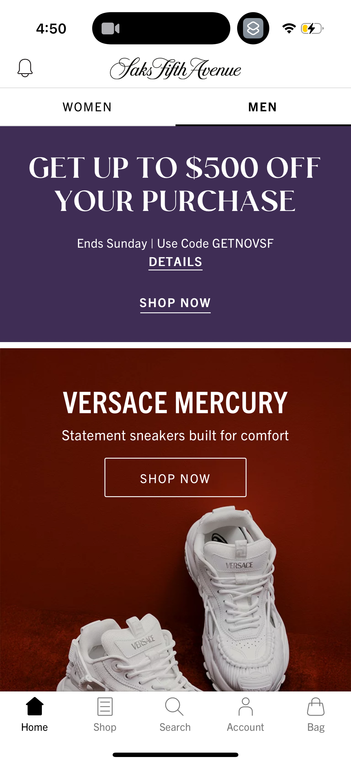 saks app screenshot 11