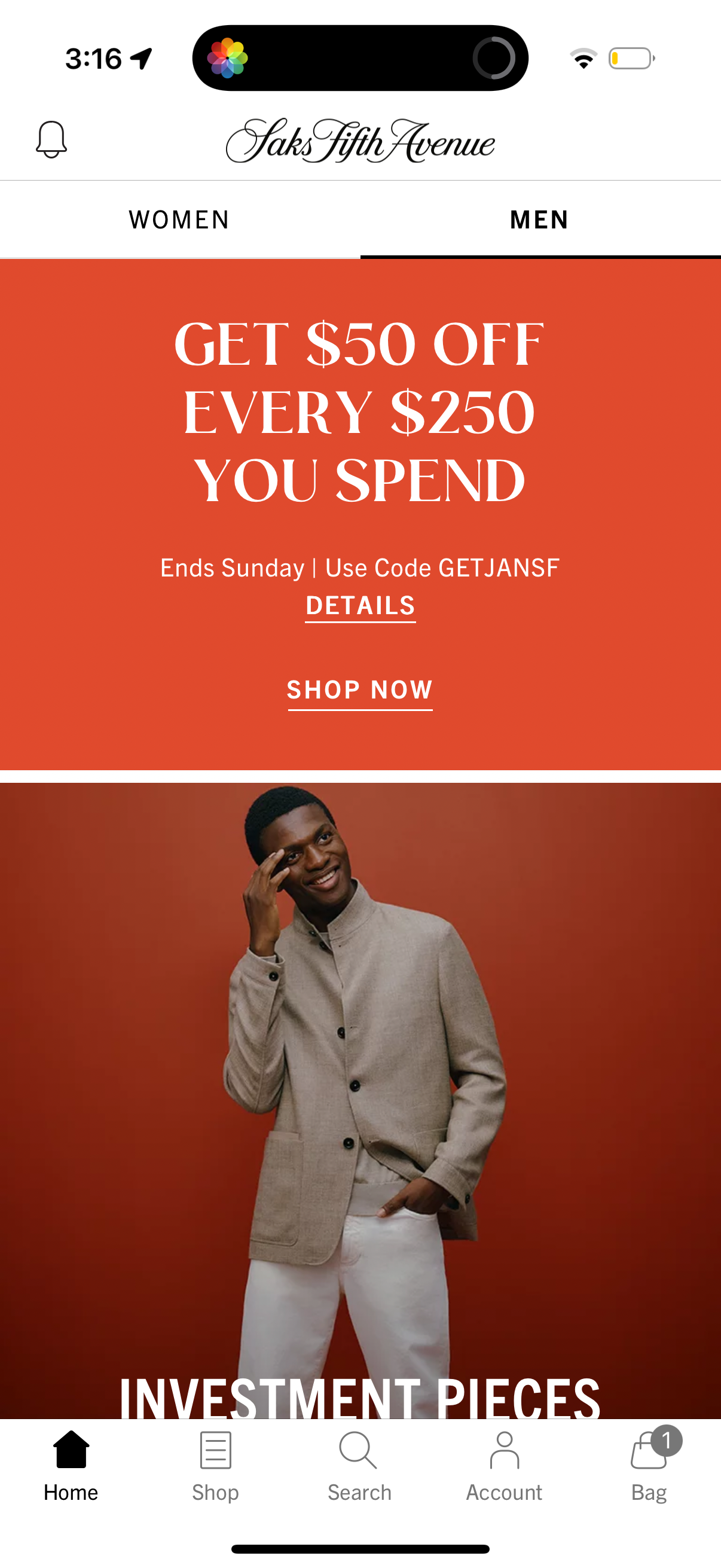 saks app screenshot 9