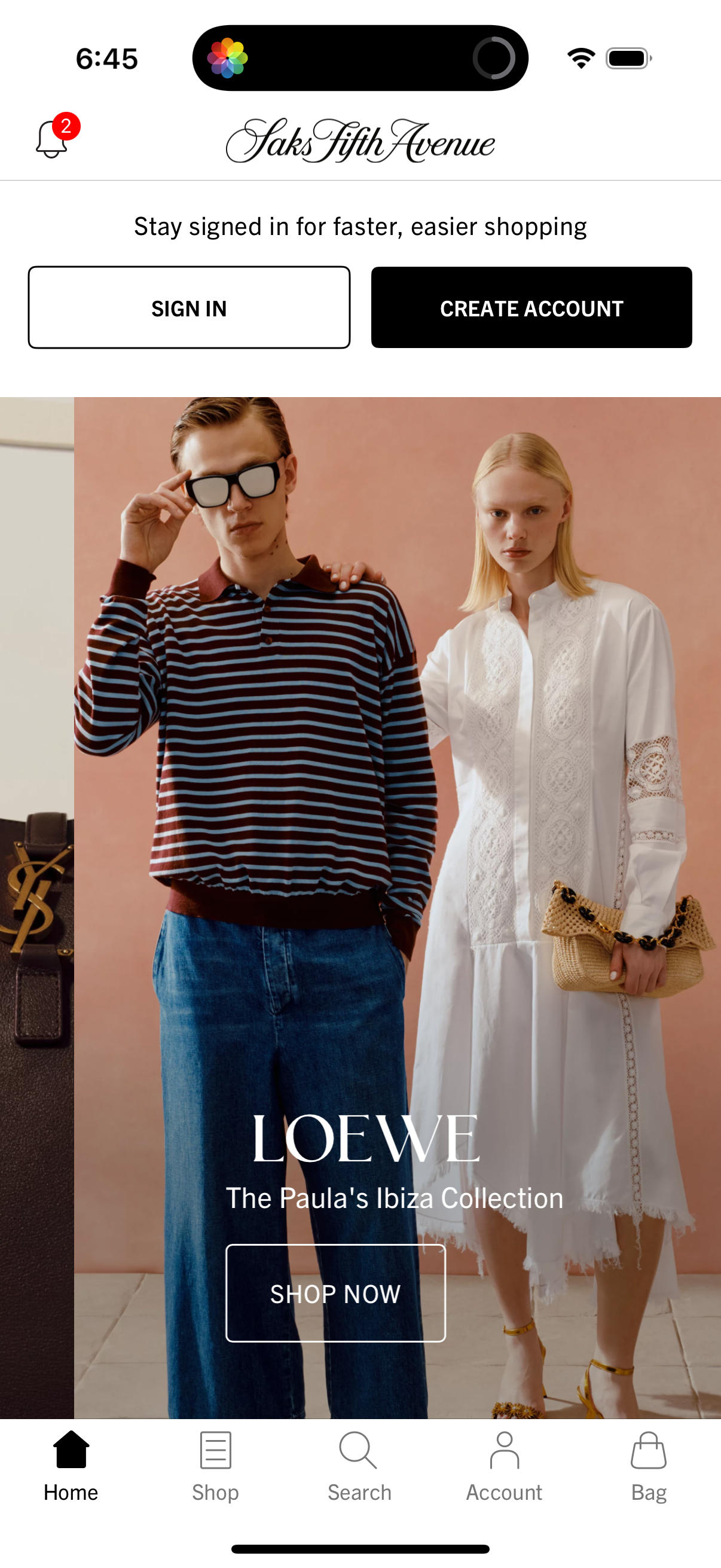 saks app screenshot 5