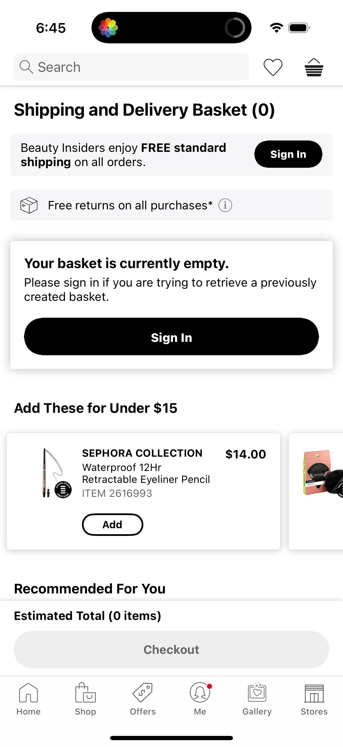 sephora app screenshot 5