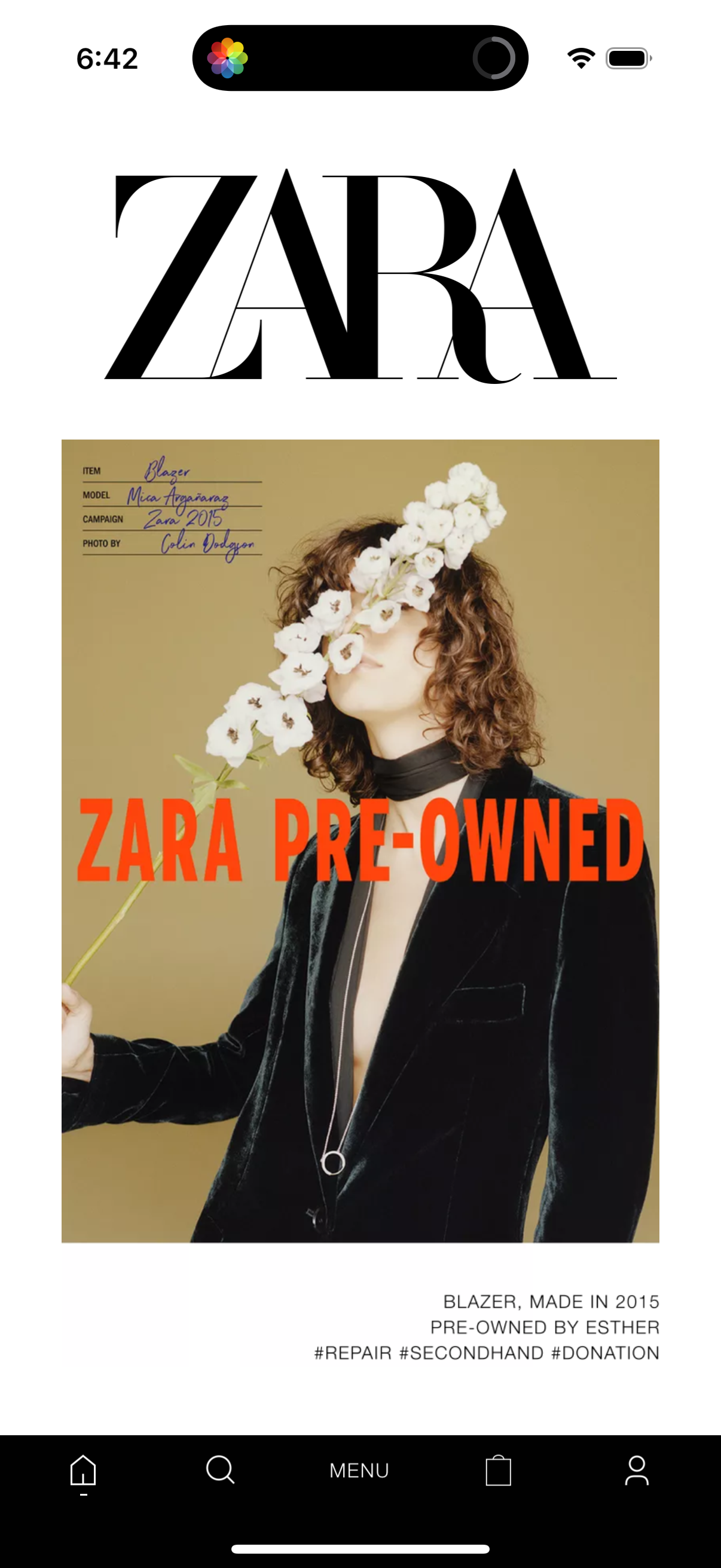 zara app screenshot 11