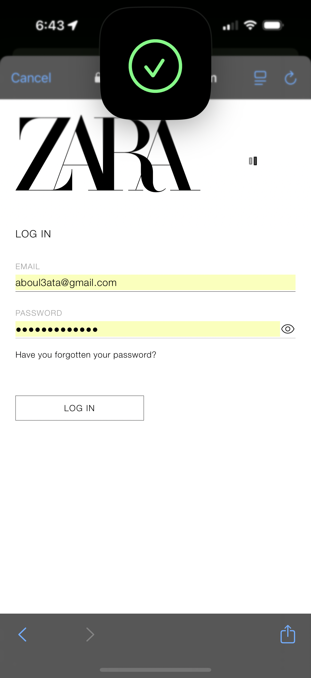 zara app screenshot 6