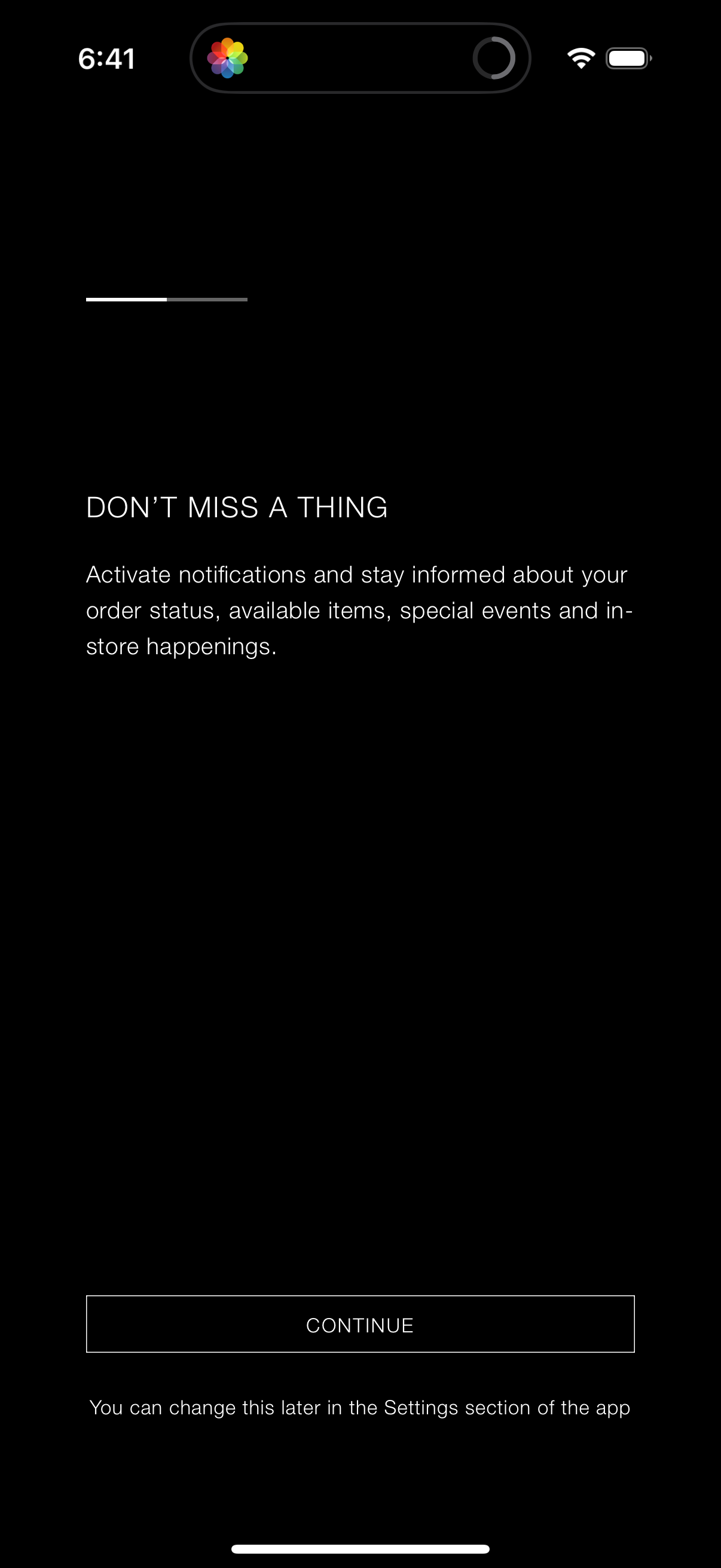 zara app screenshot 2