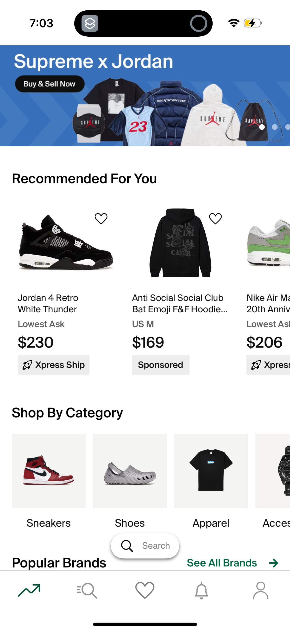 stockx app screenshot 27