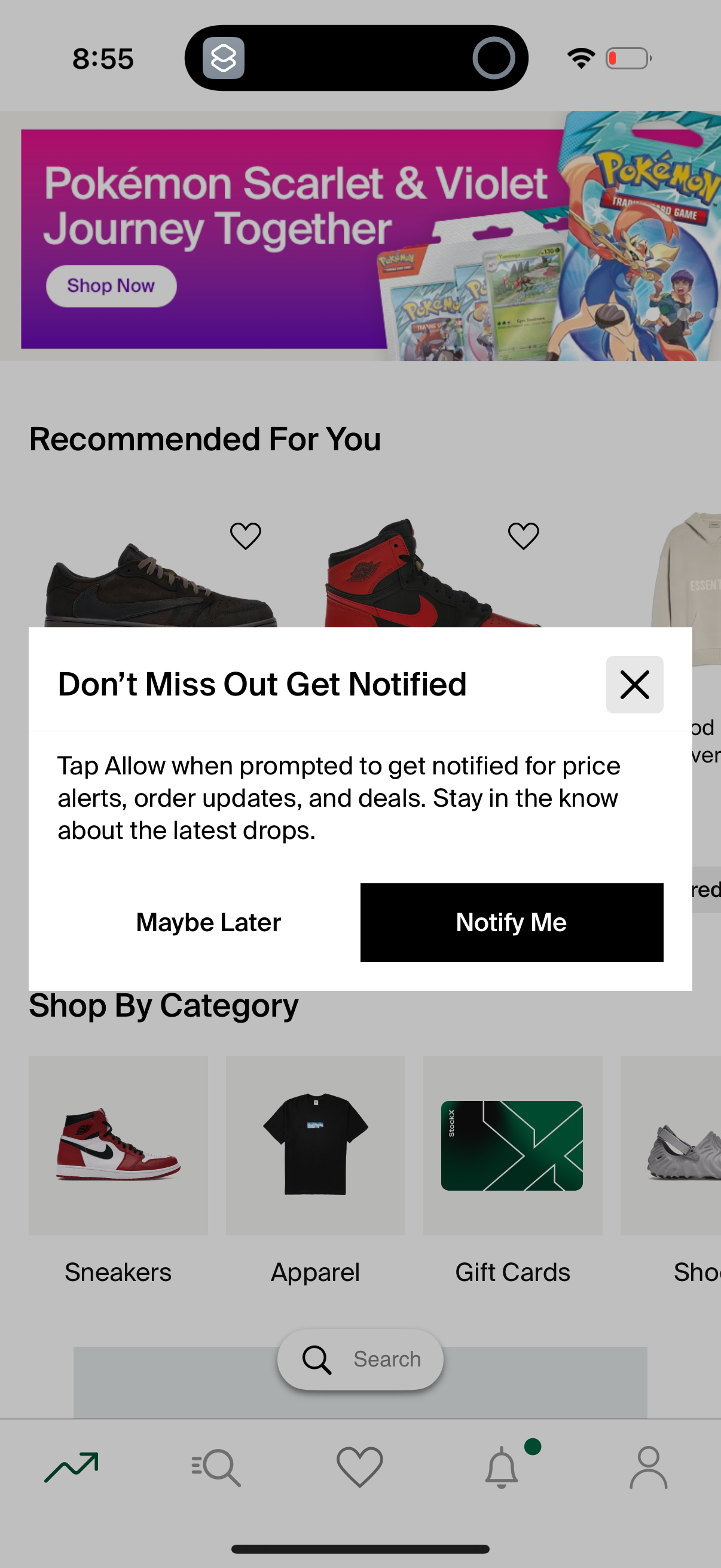 stockx app screenshot 13