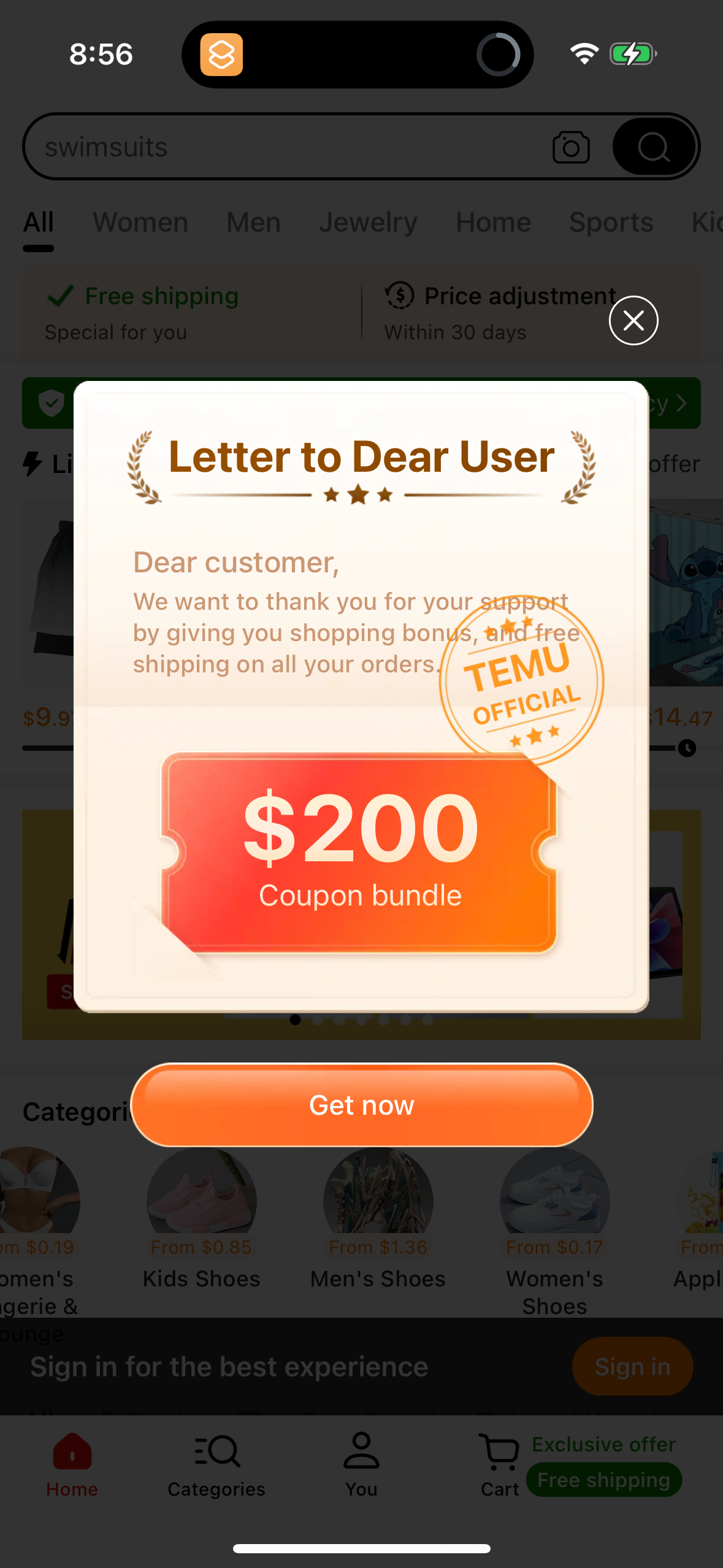 temu app screenshot 31