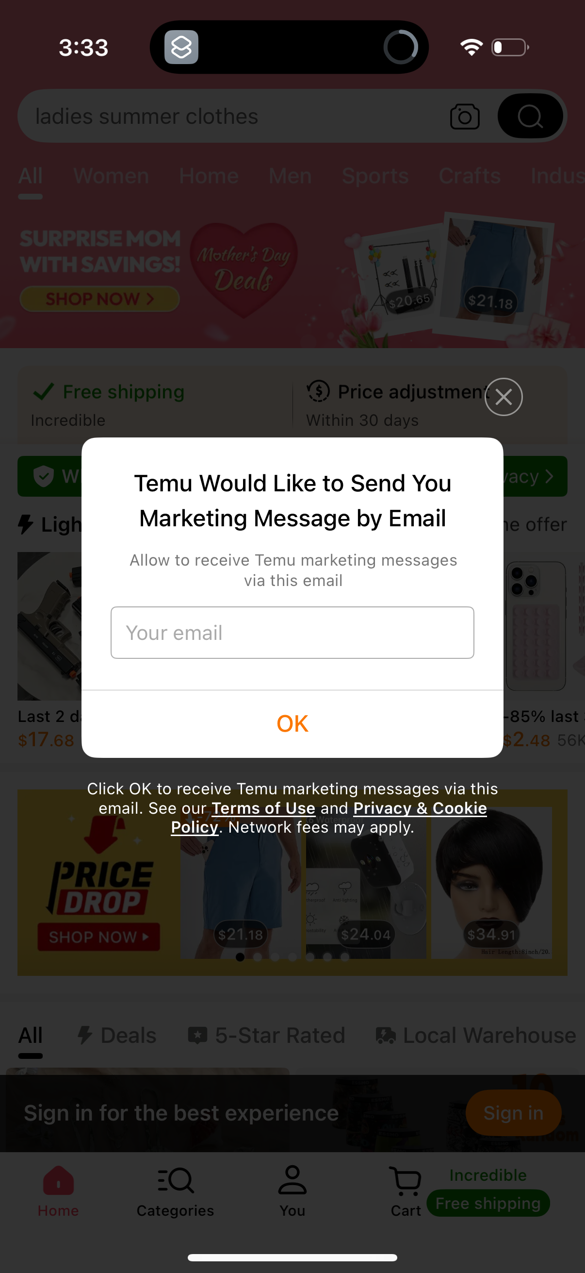 temu app screenshot 12