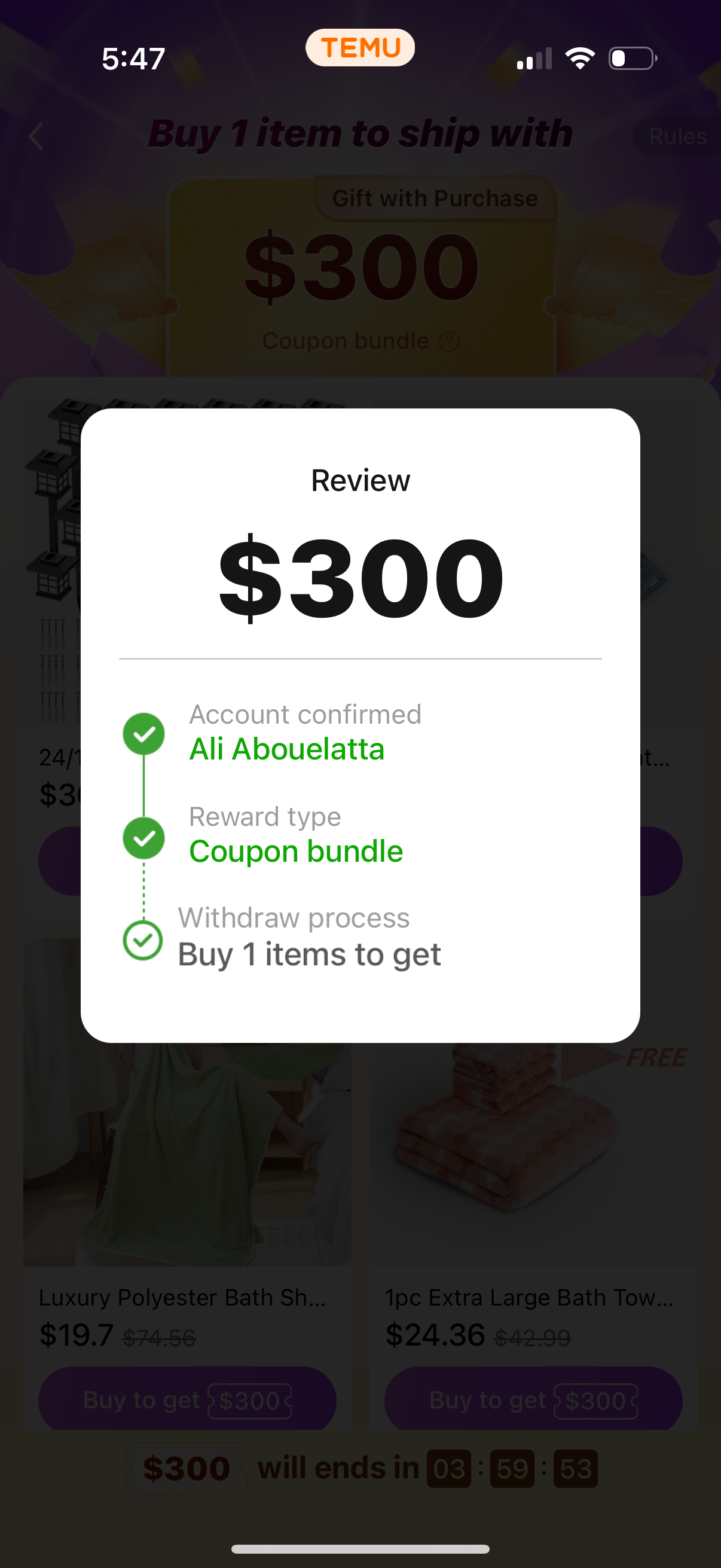 temu app screenshot 8