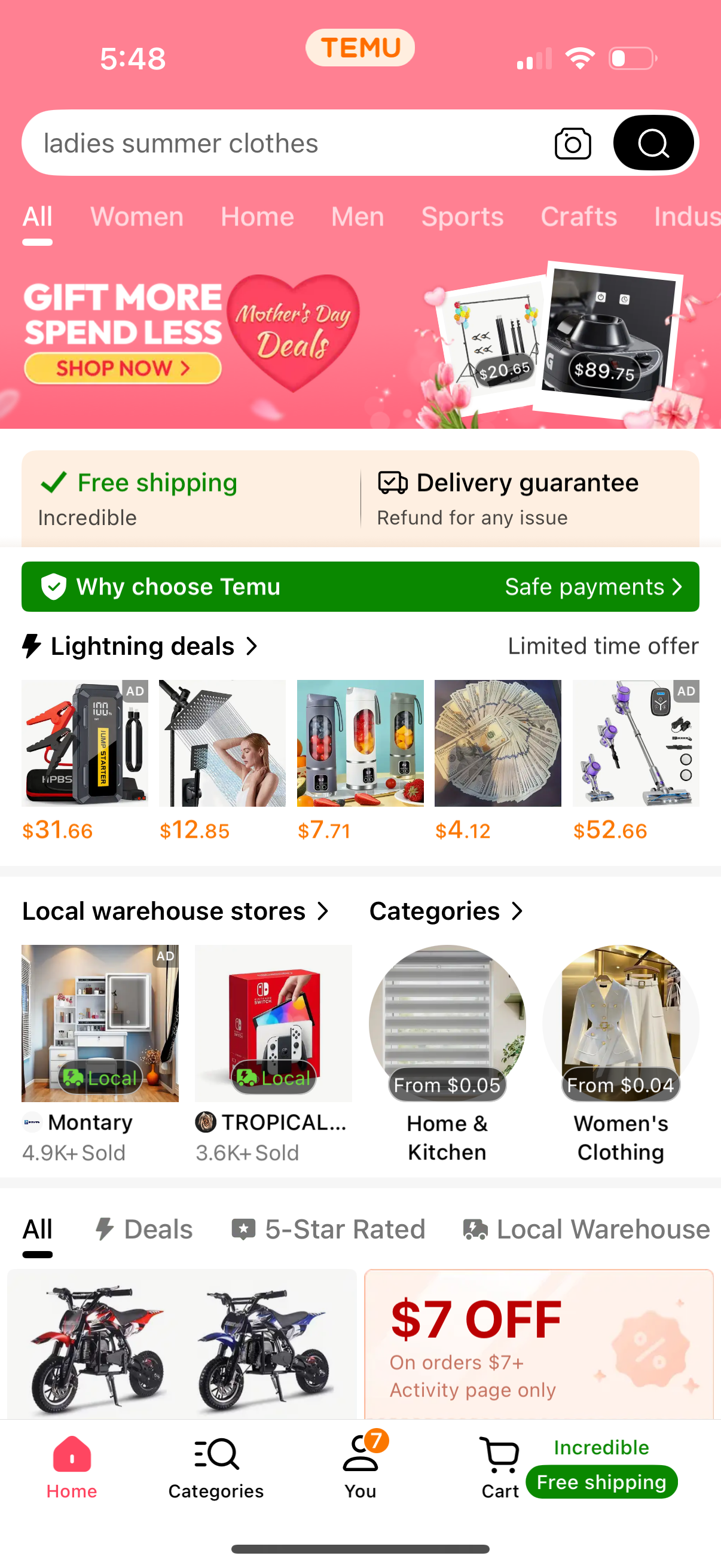 temu app screenshot 5