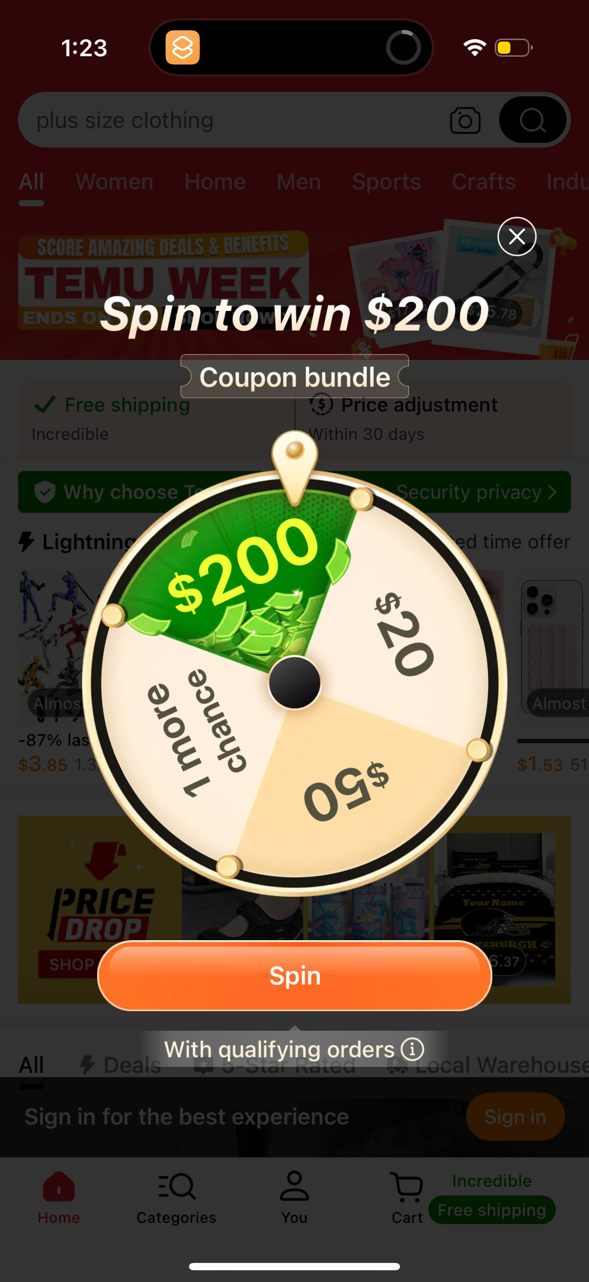 temu app screenshot 14