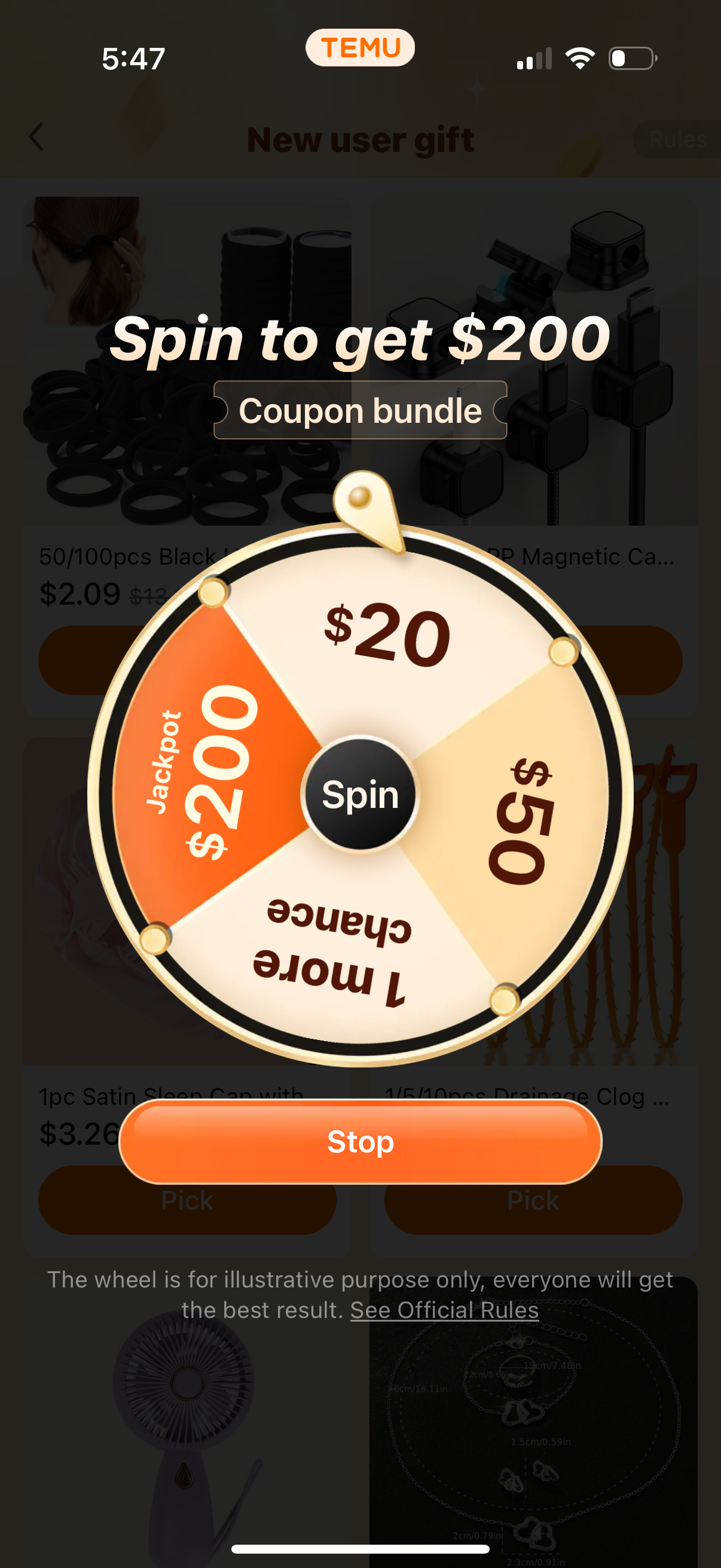 temu app screenshot 11