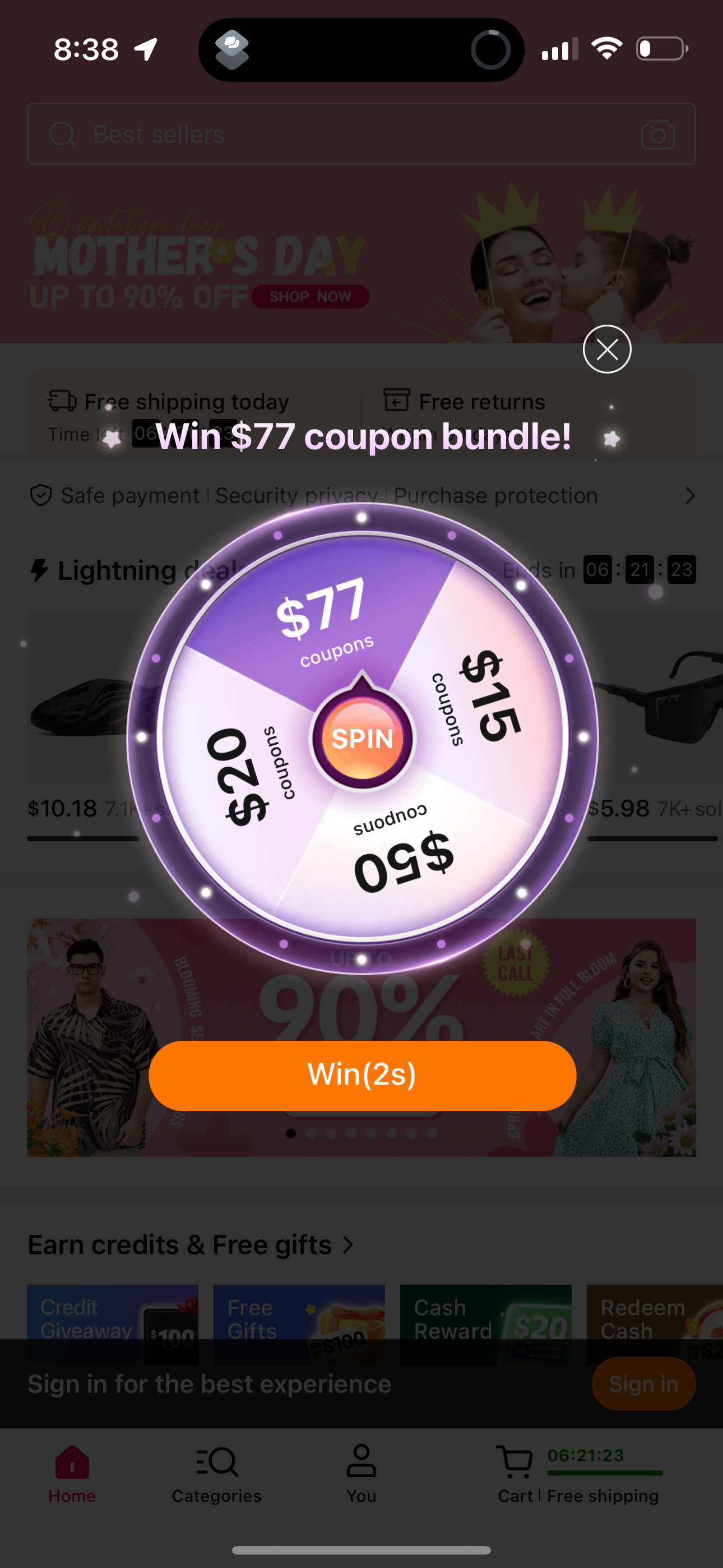 temu app screenshot 42