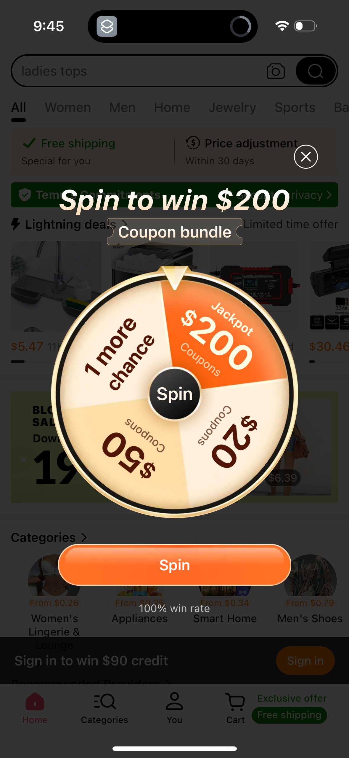 temu app screenshot 35