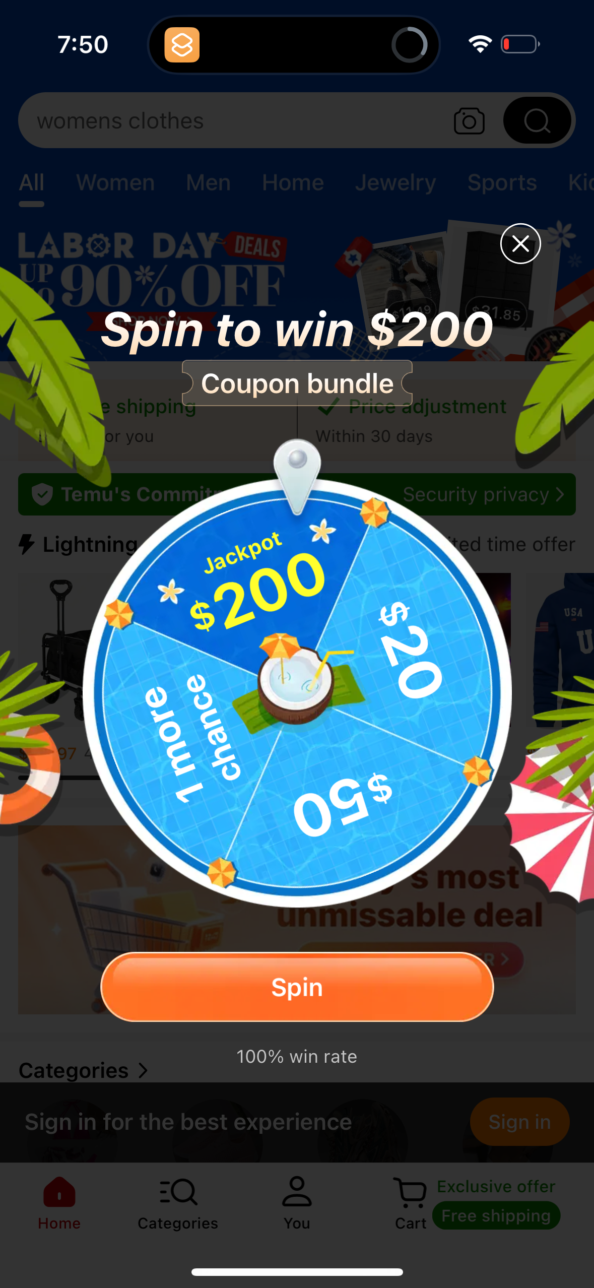 temu app screenshot 26