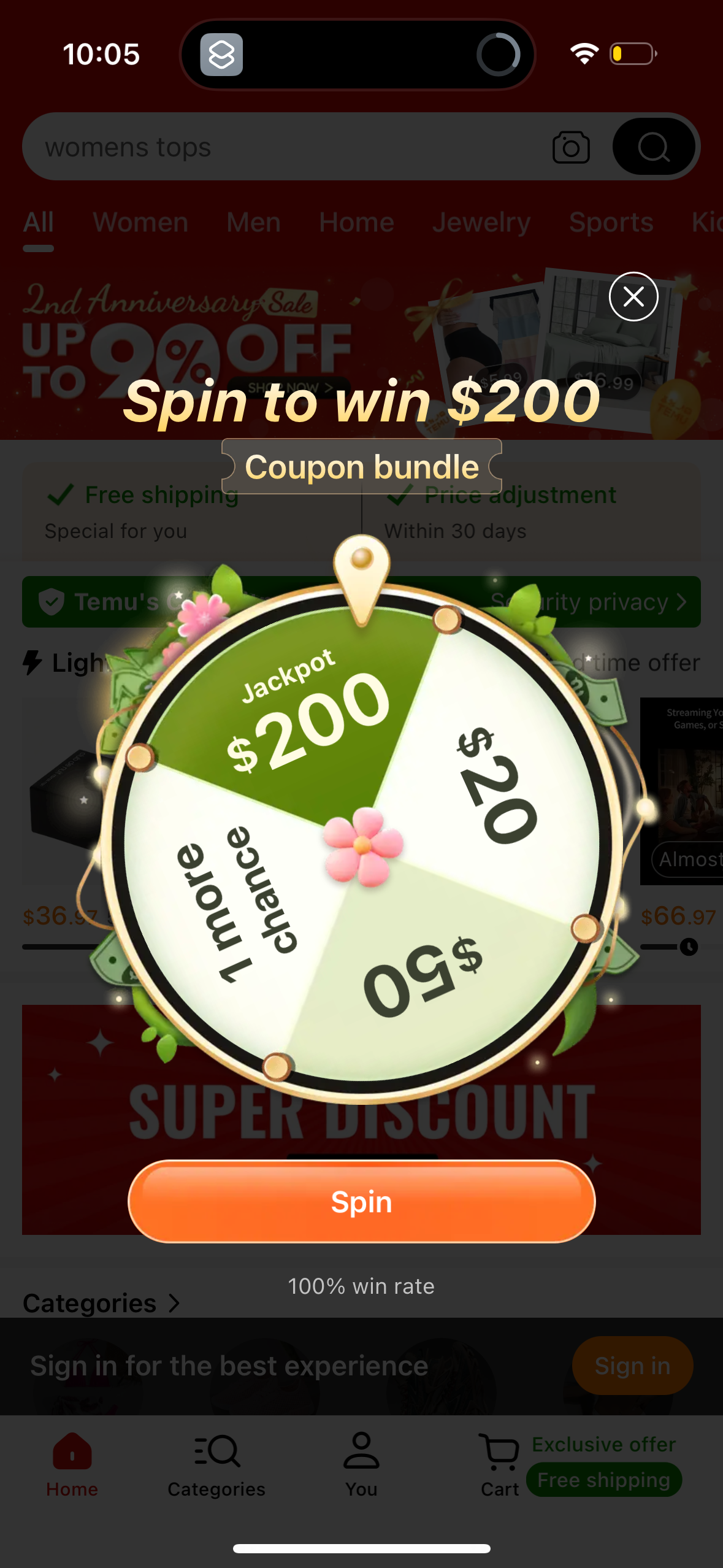 temu app screenshot 23