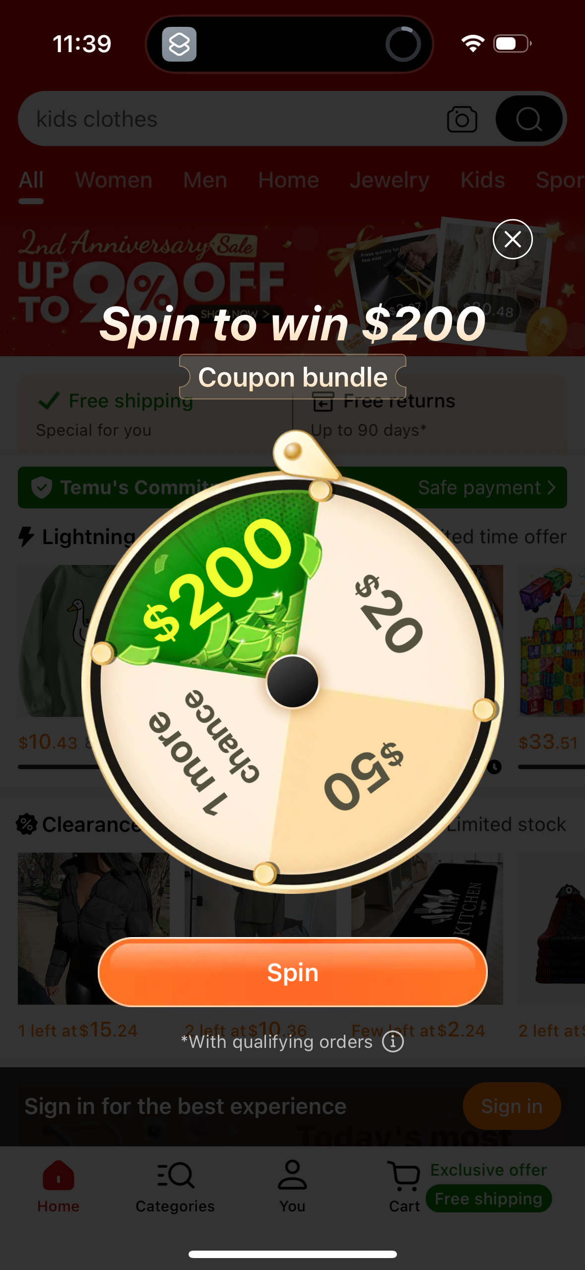 temu app screenshot 22