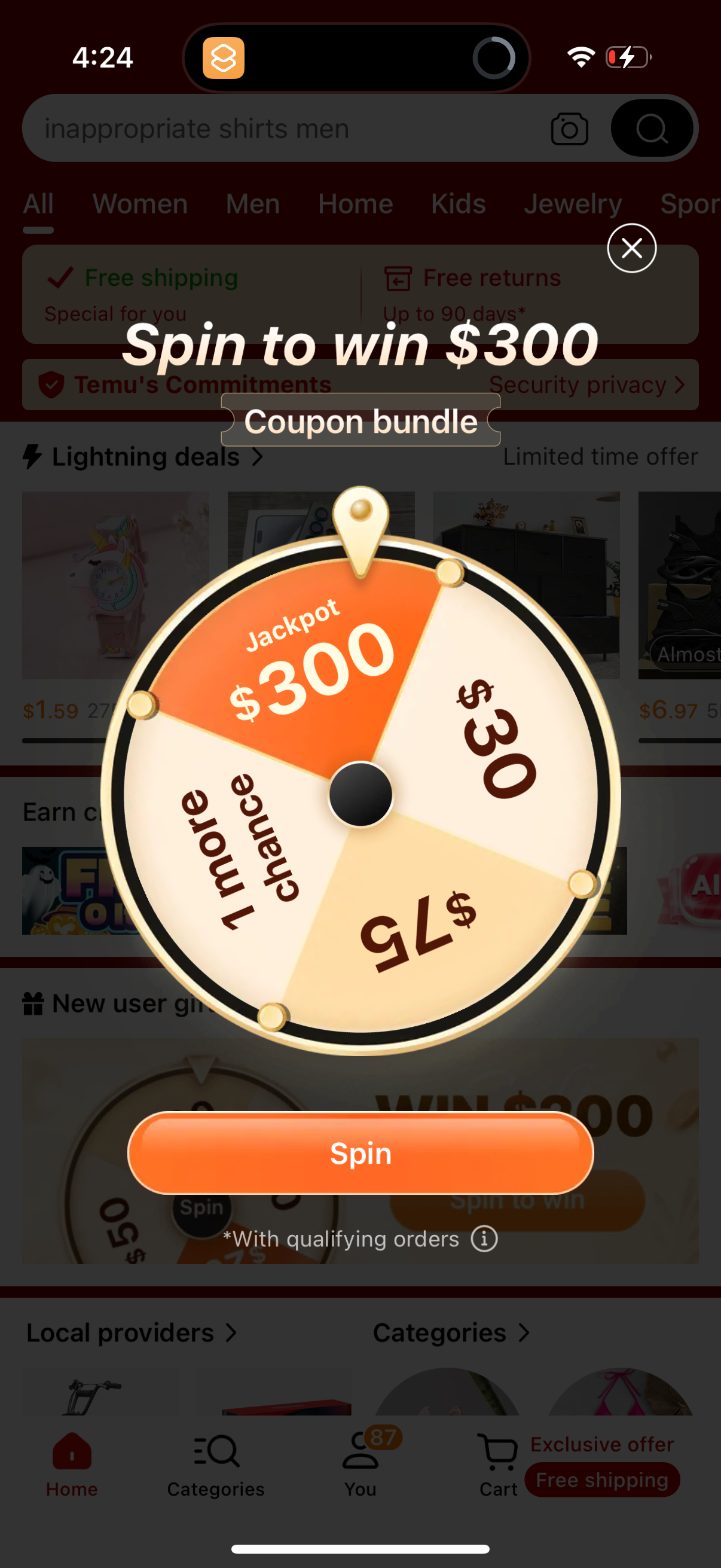 temu app screenshot 18