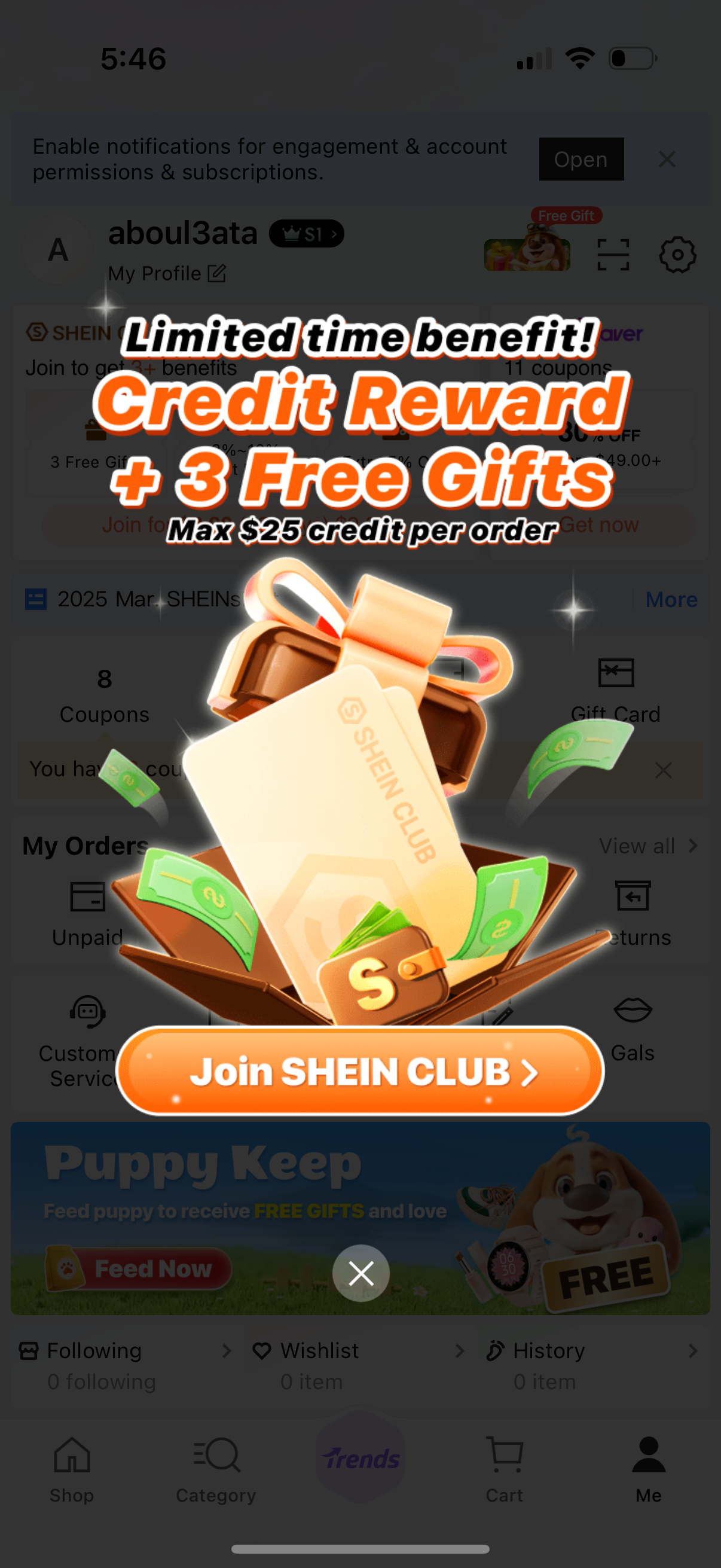 shein app screenshot 10