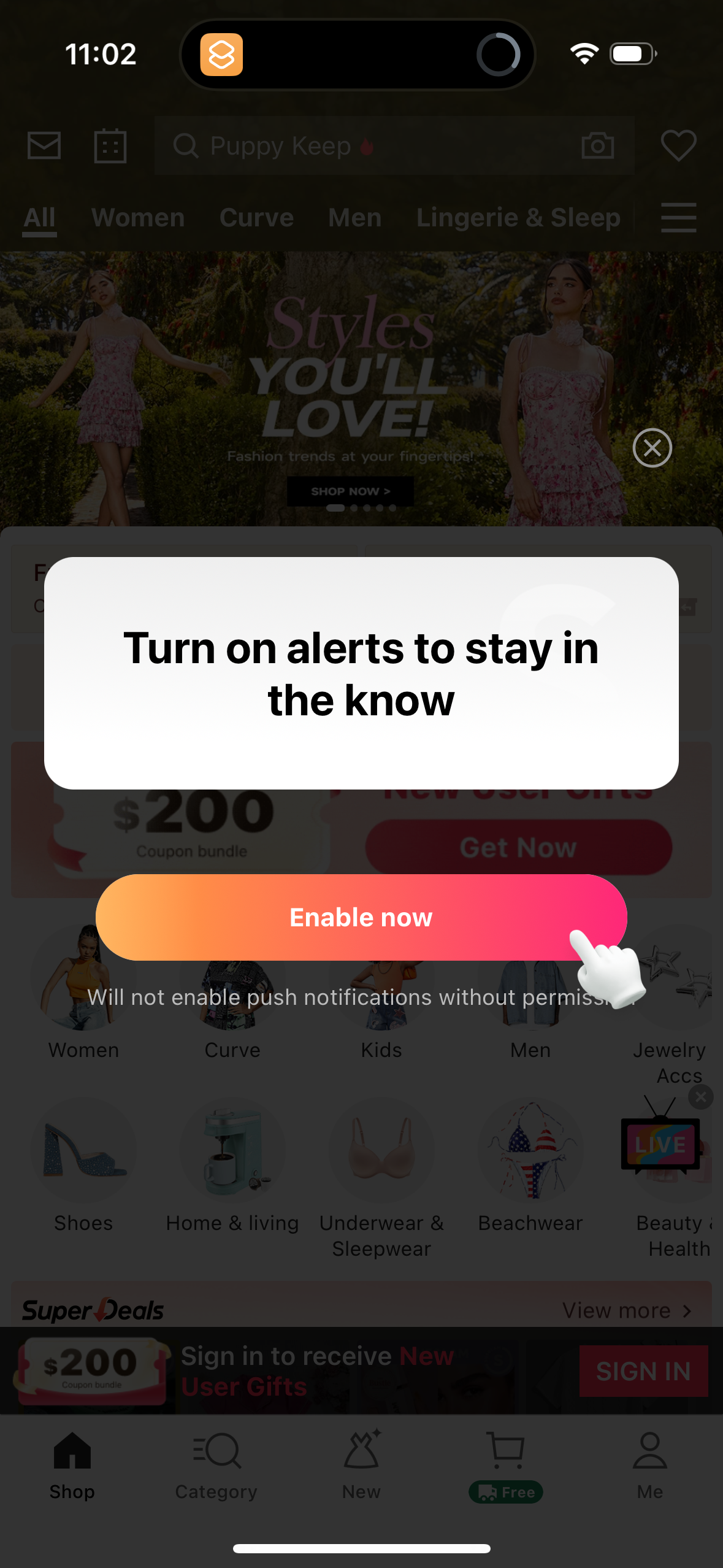 shein app screenshot 7