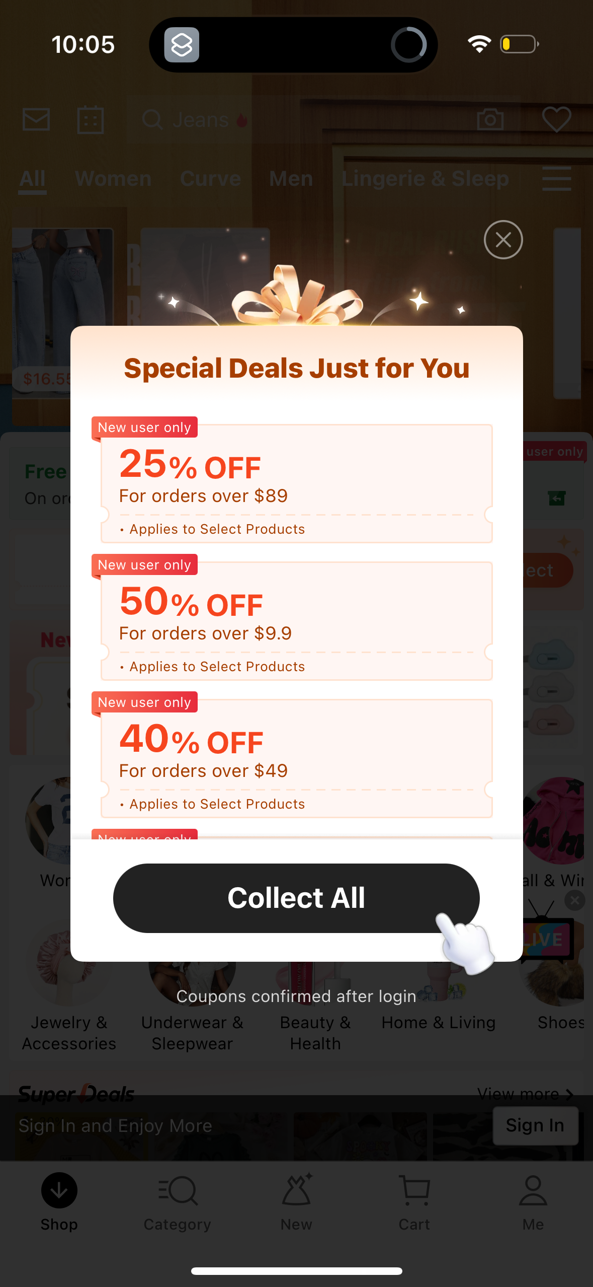 shein app screenshot 59