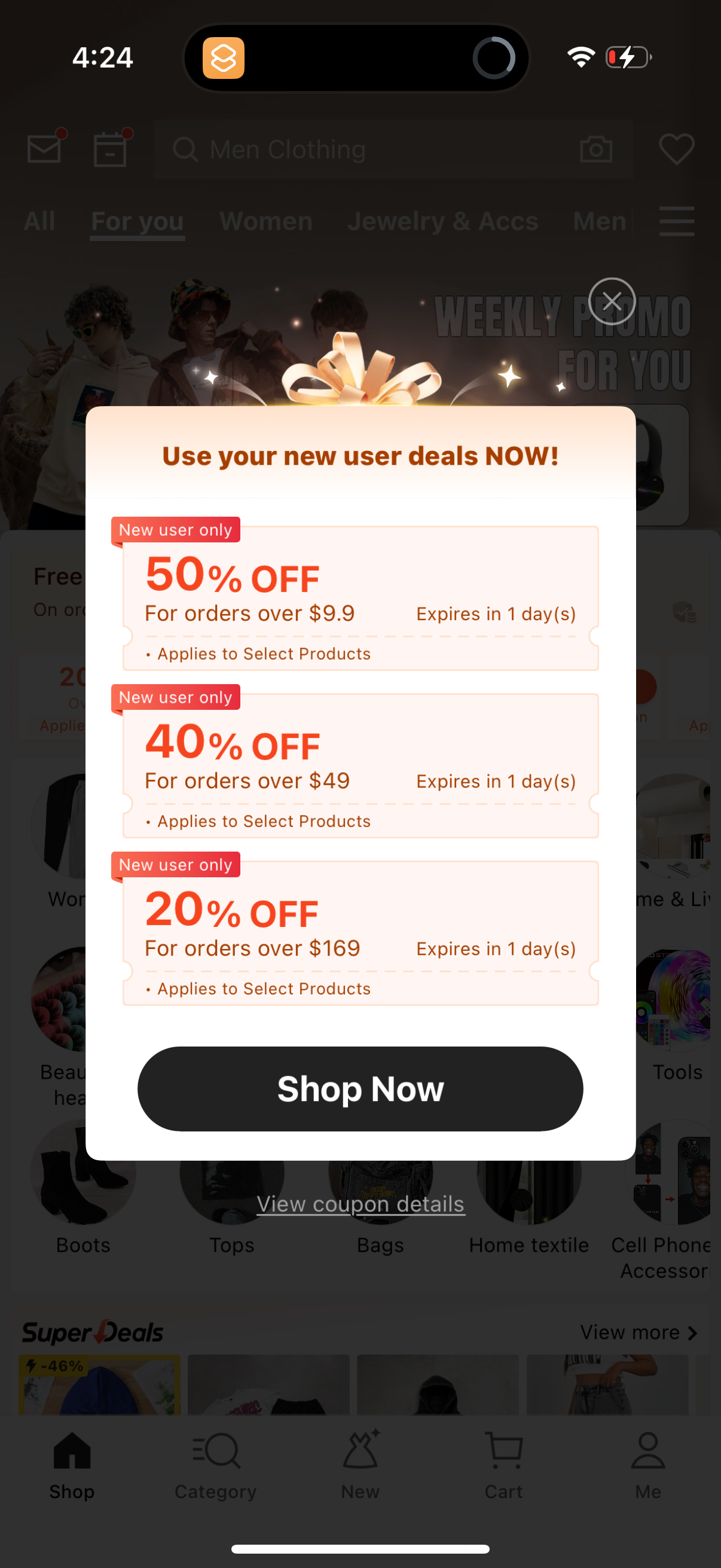 shein app screenshot 52