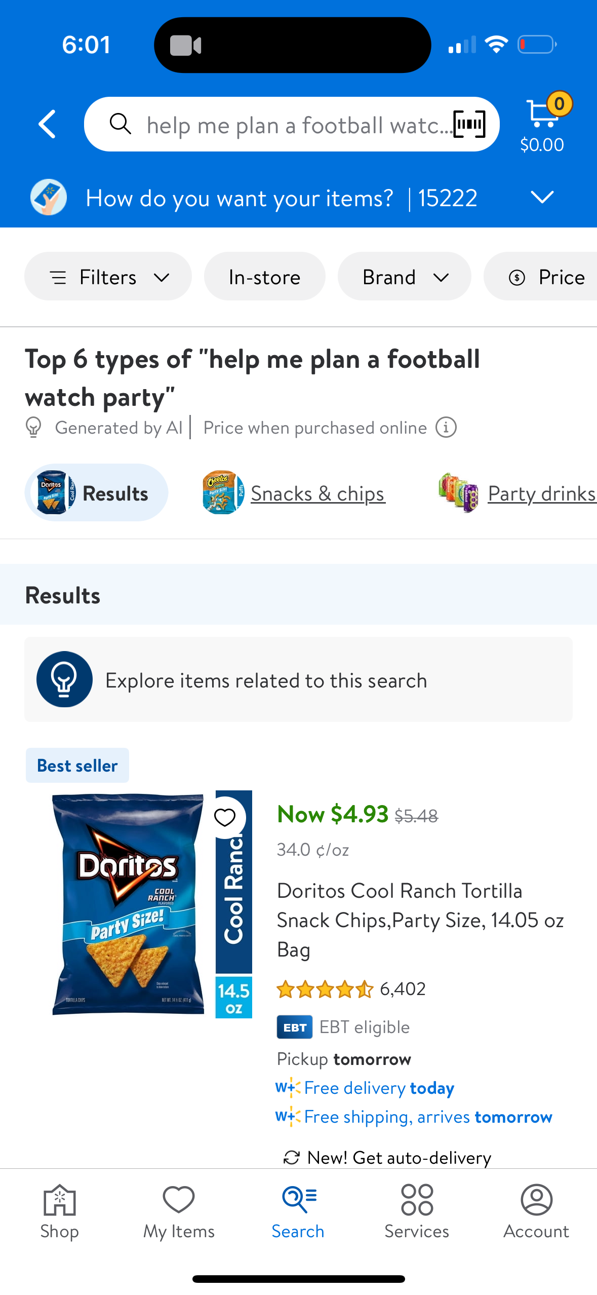 walmart app screenshot 42