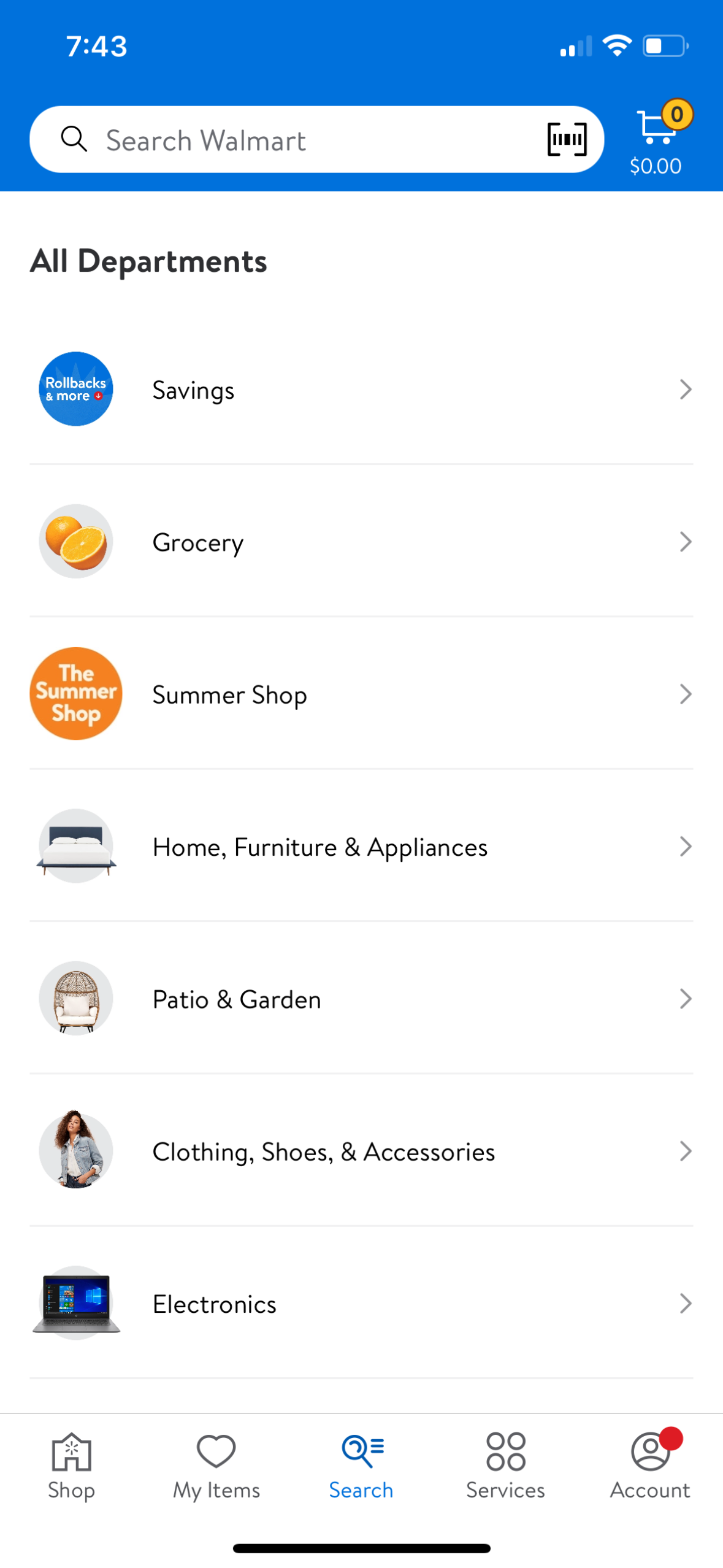 walmart app screenshot 24