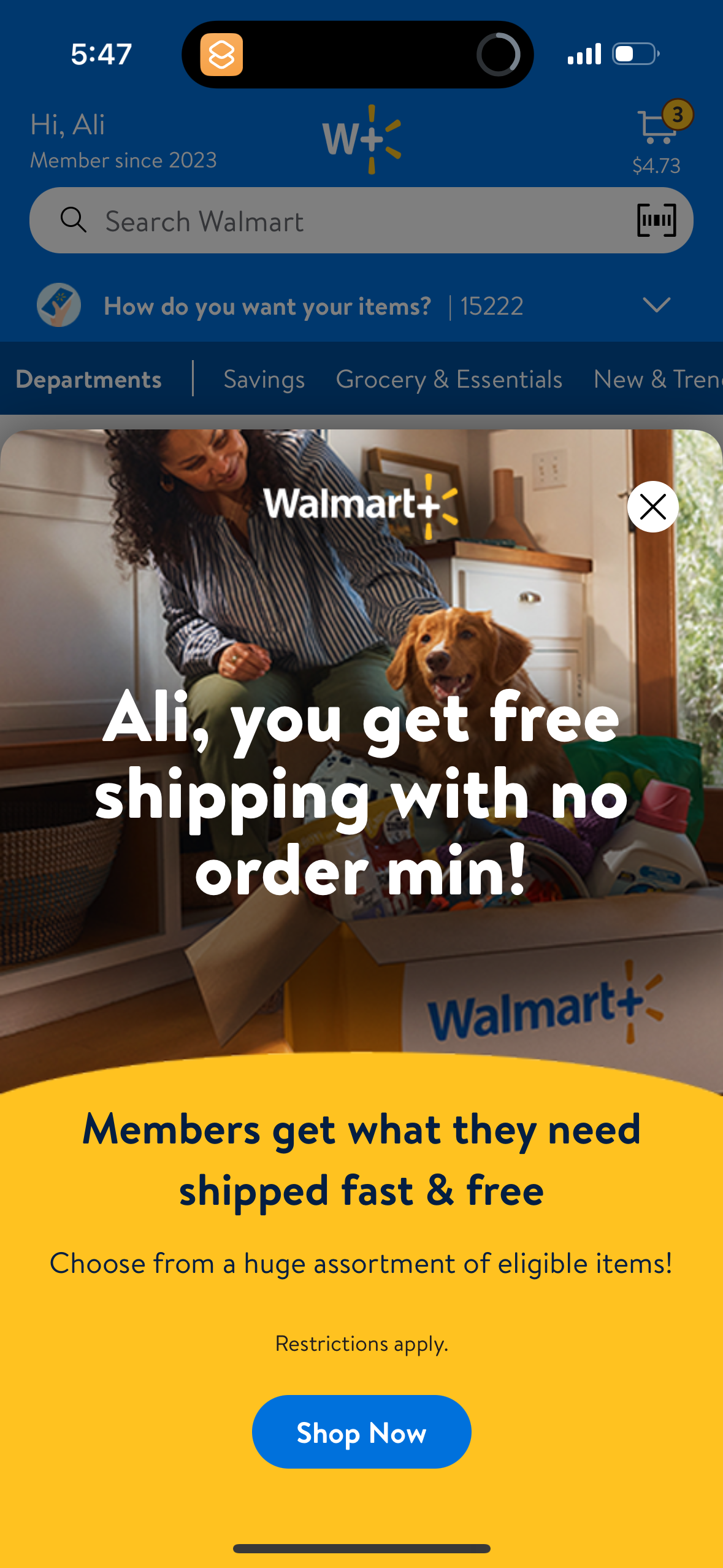 walmart app screenshot 12