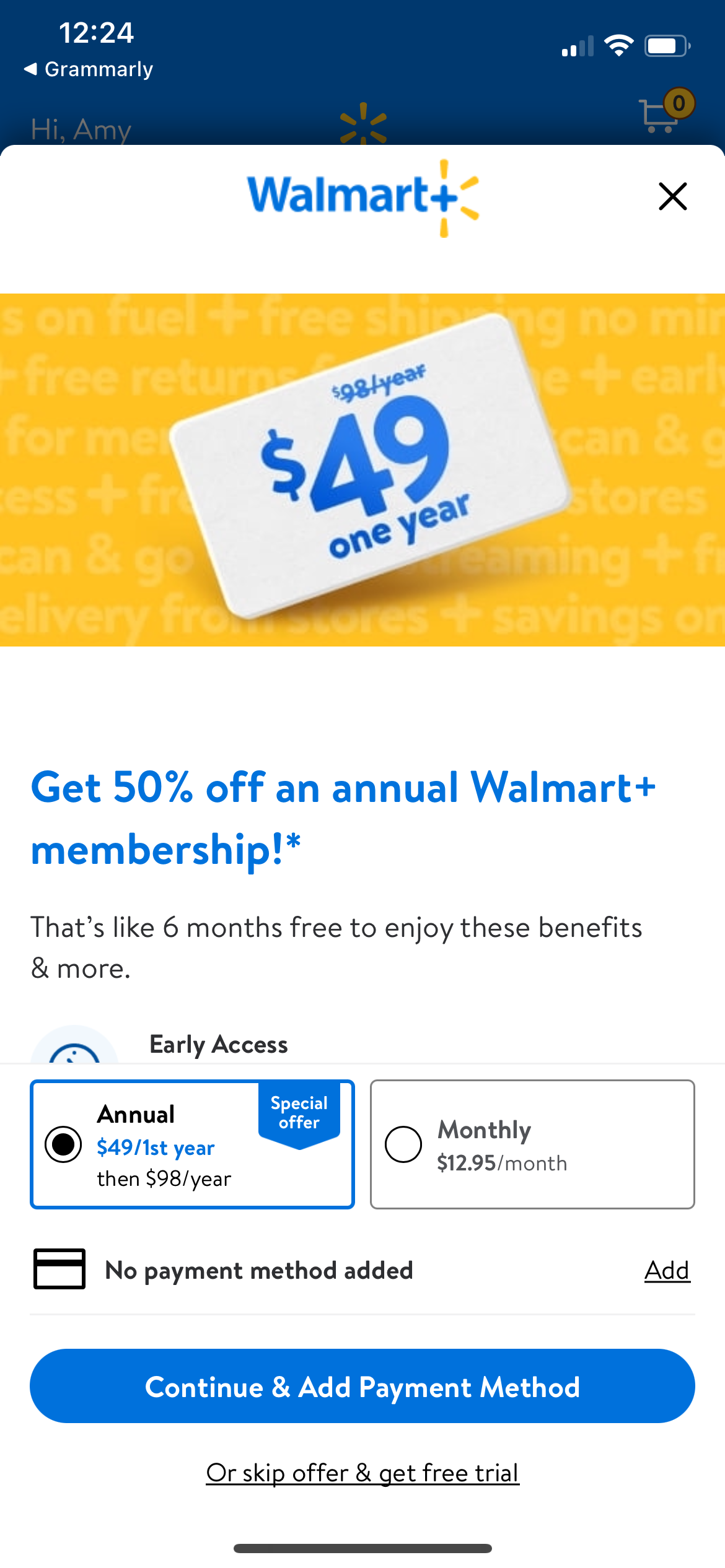 walmart app screenshot 21