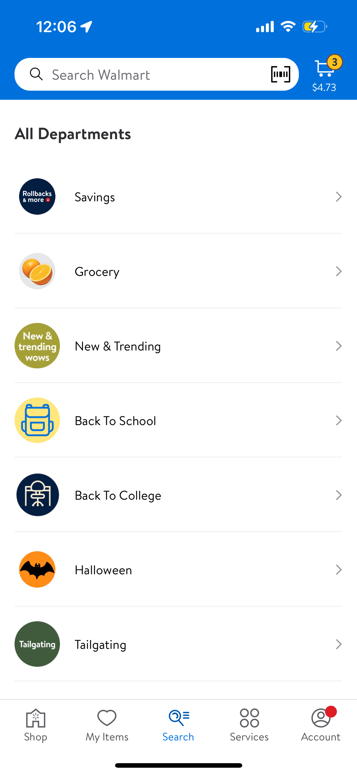 walmart app screenshot 19