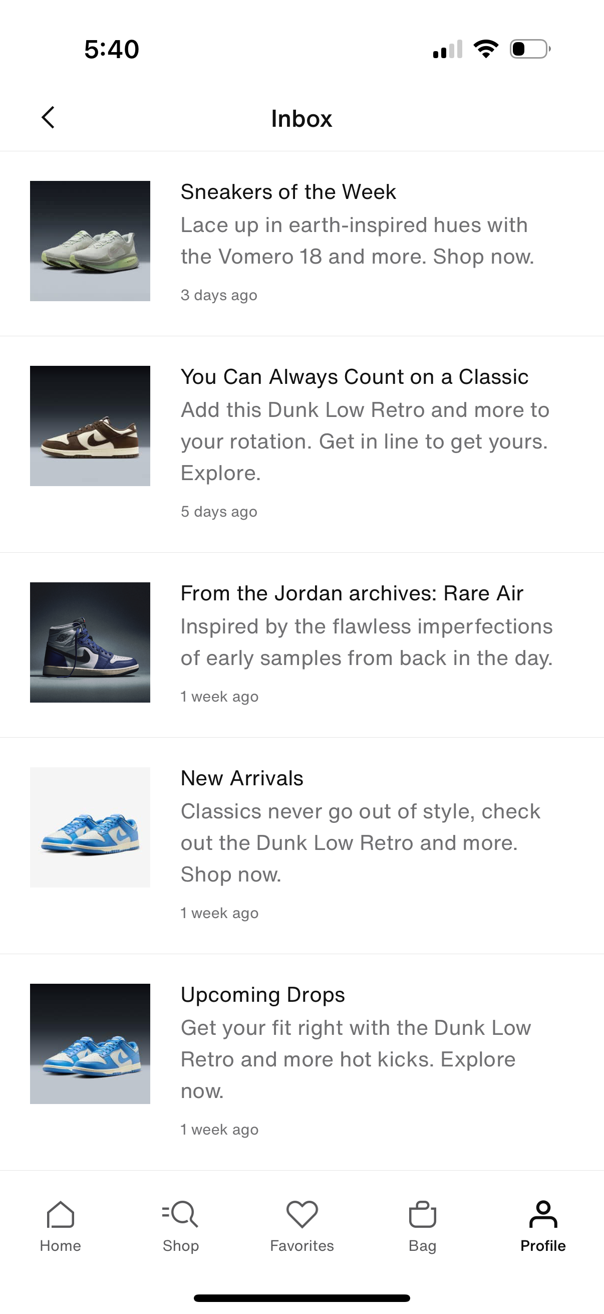 nike app screenshot 15