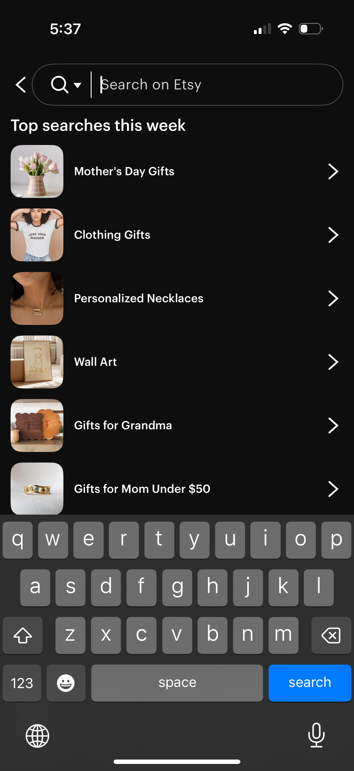 etsy app screenshot 32