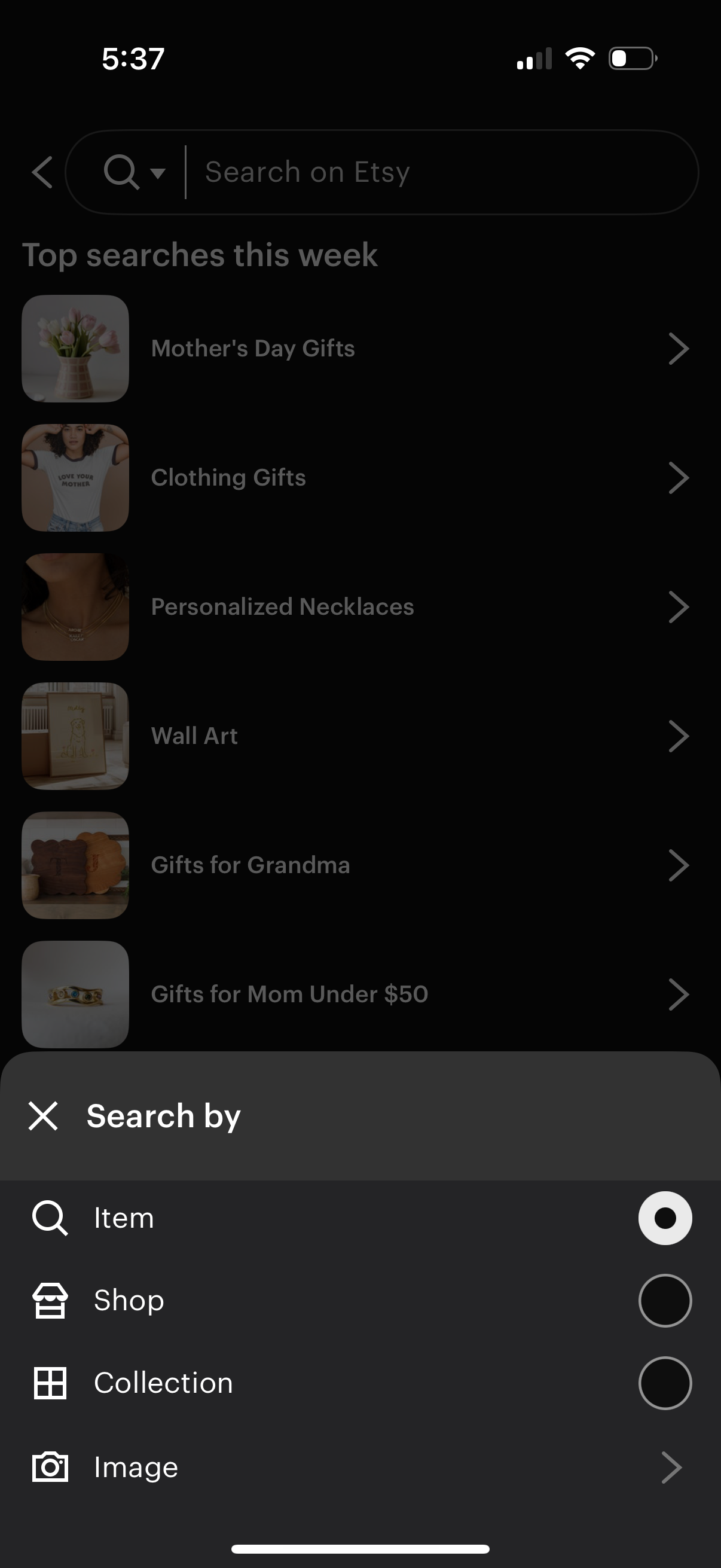 etsy app screenshot 30