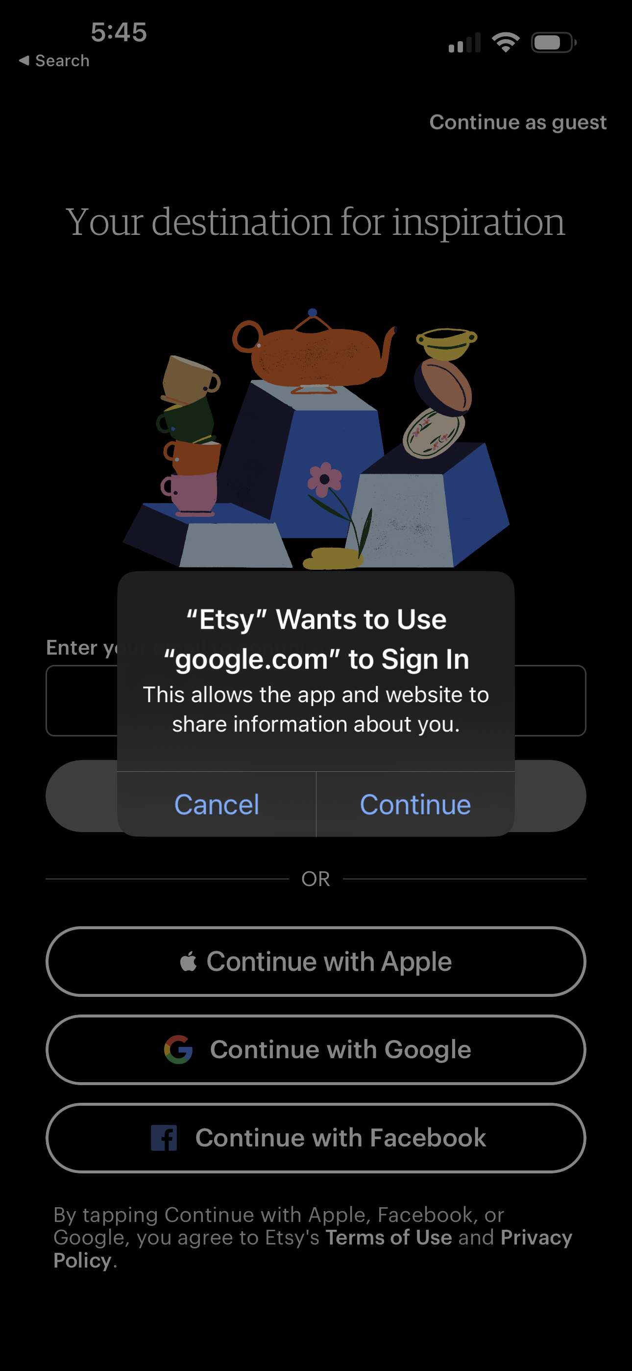 etsy app screenshot 83