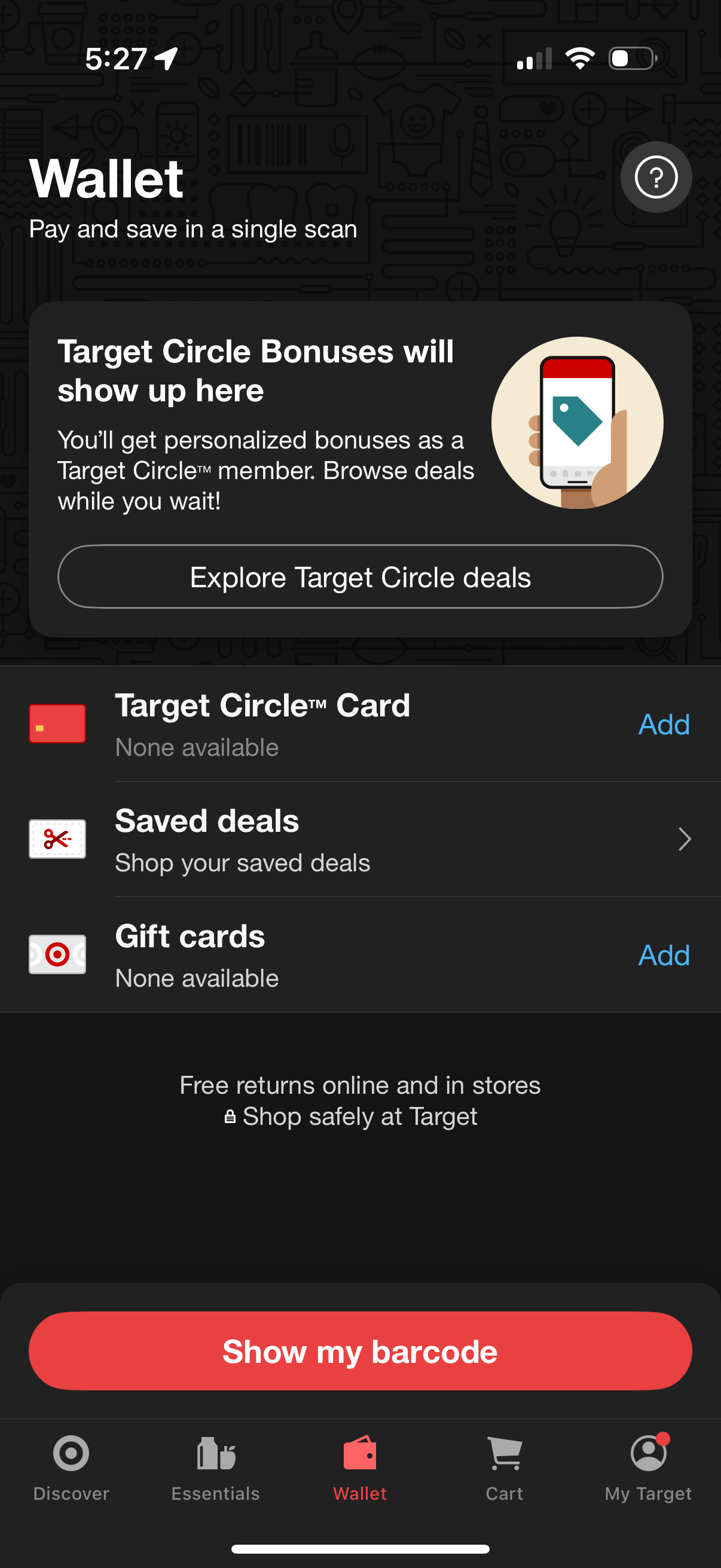 target app screenshot 16