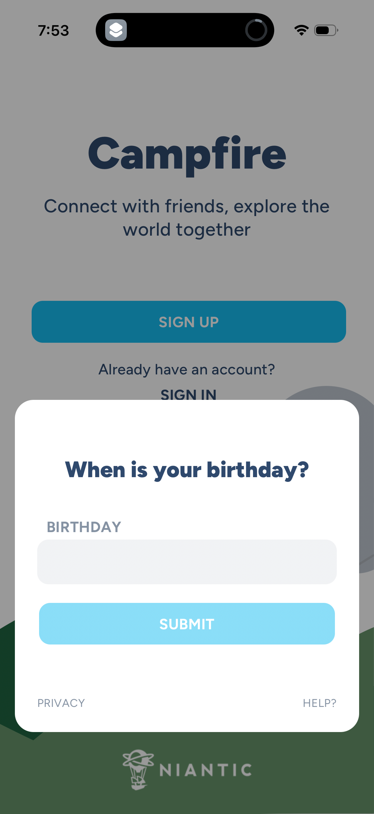 niantic app screenshot 1