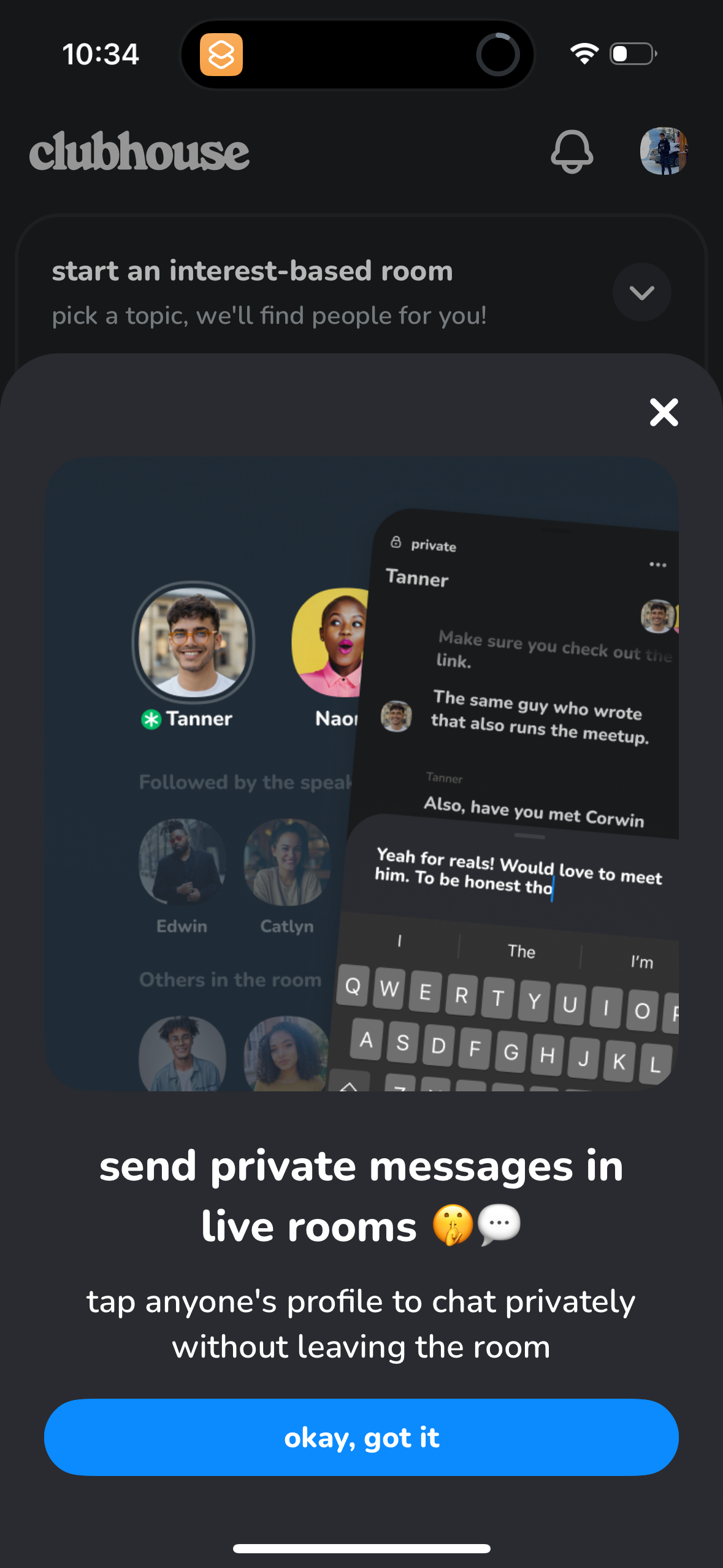 clubhouse app screenshot 24