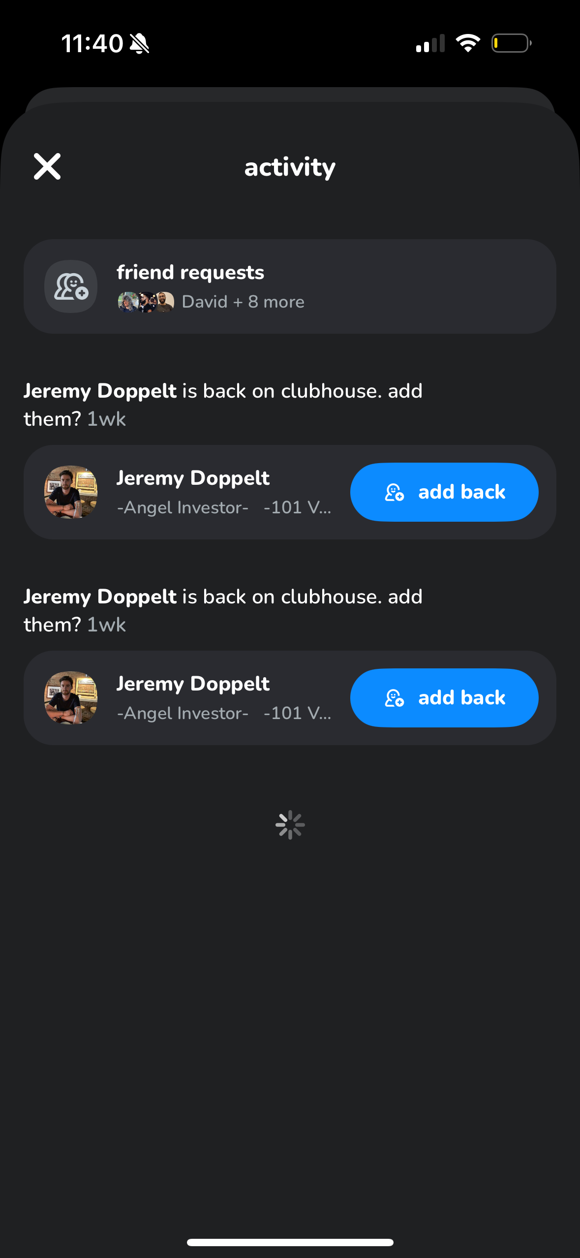 clubhouse app screenshot 23