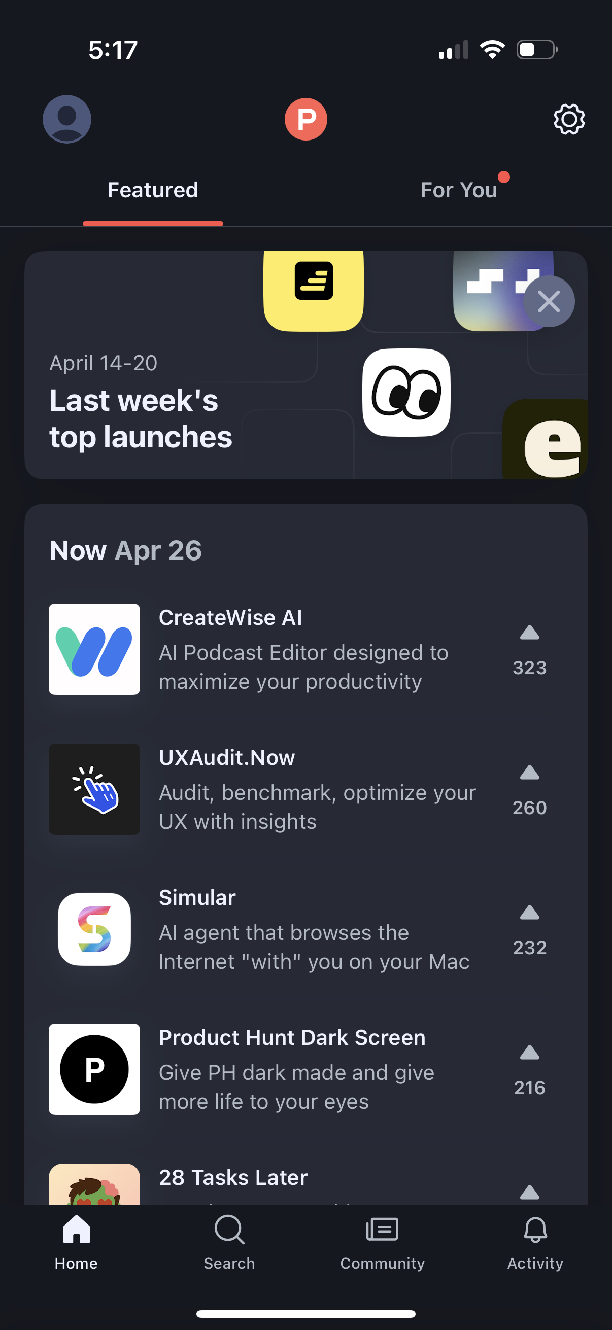 product-hunt app screenshot 23