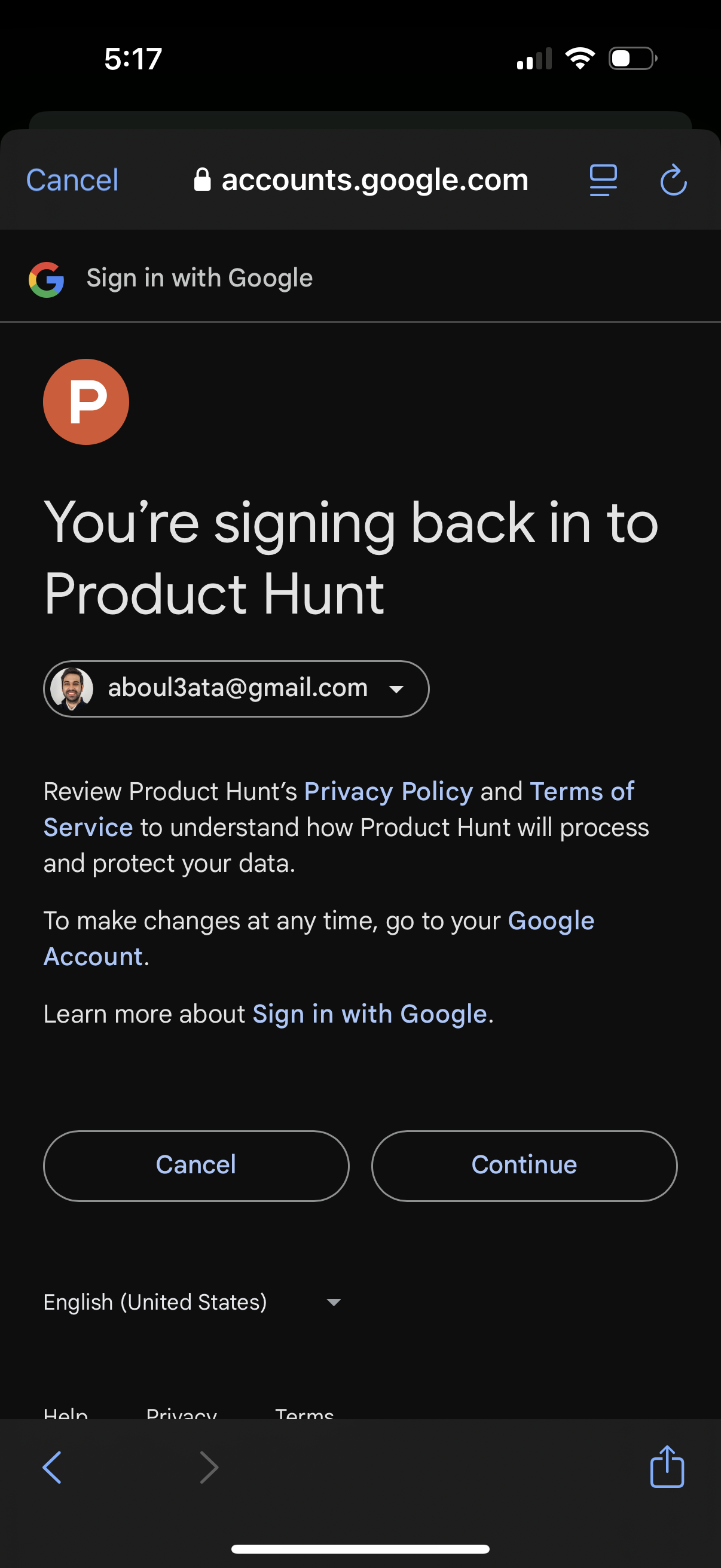 product-hunt app screenshot 19