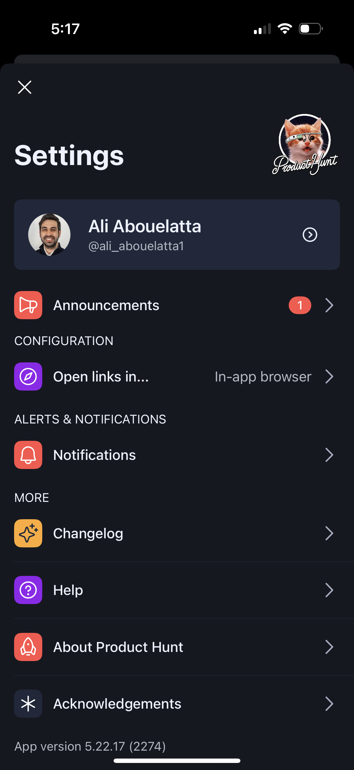 product-hunt app screenshot 15