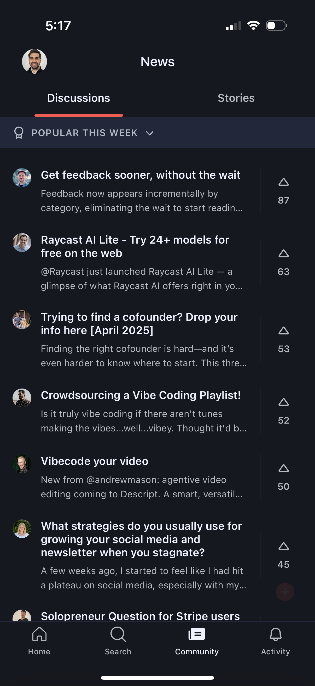 product-hunt app screenshot 13